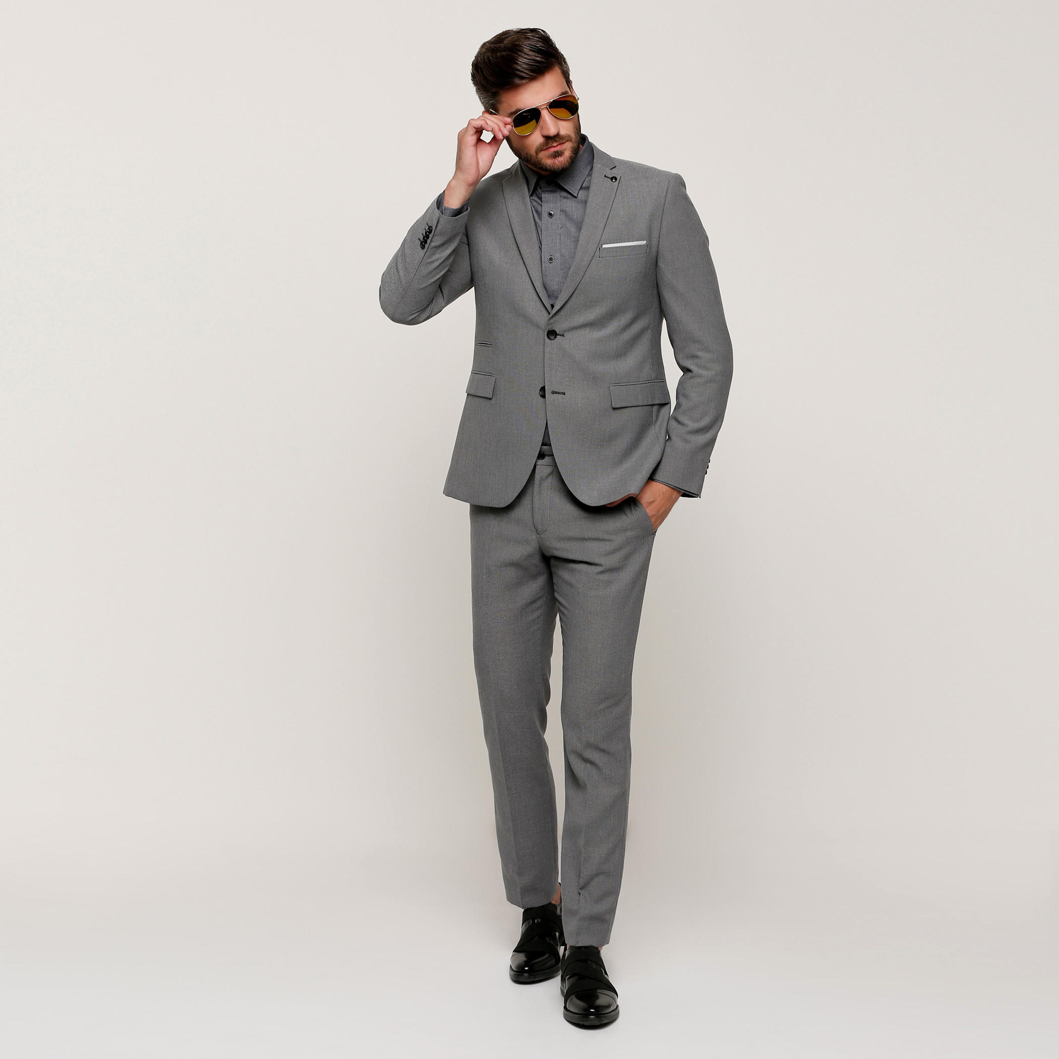جاكيت بياقة طويلة وأكمام طويلة وأزرار-men-clothing-jacketsandblazers-jackets-image-1