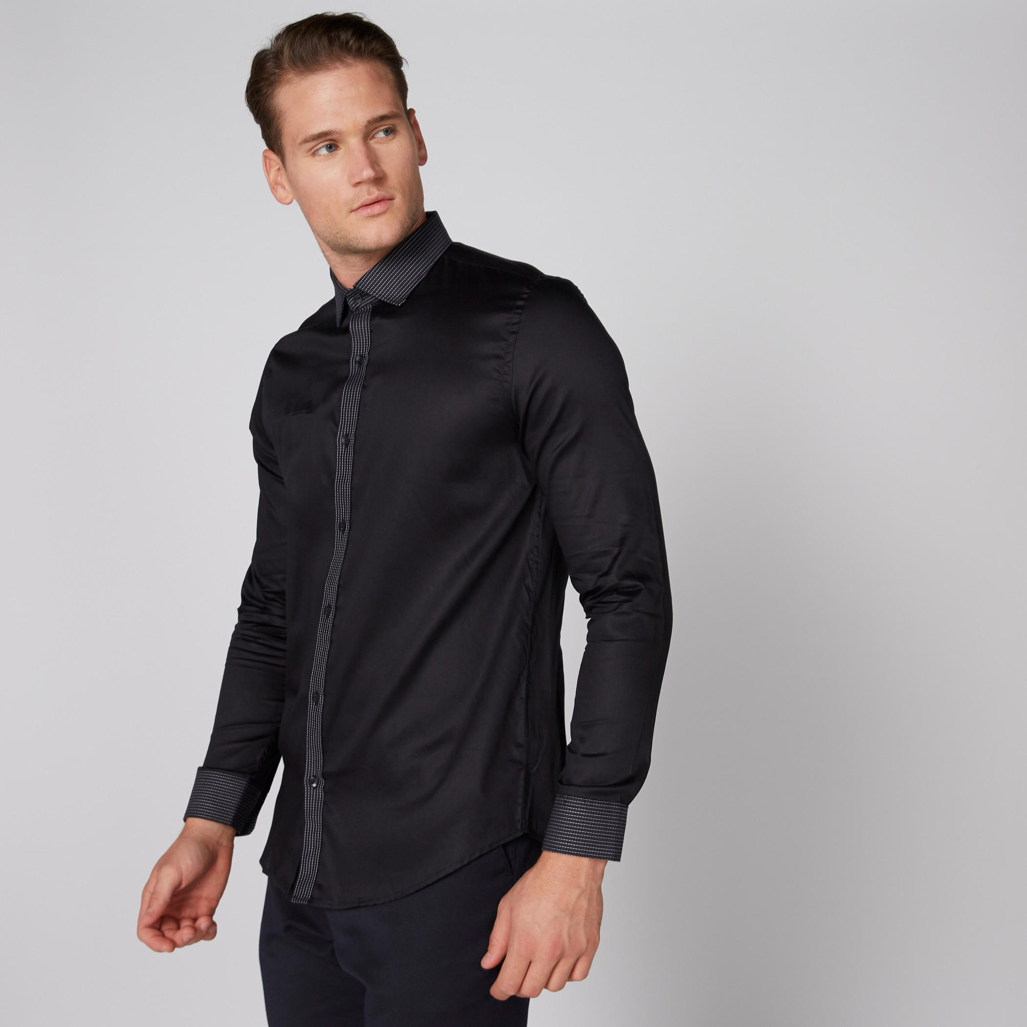 Long Sleeves Shirt with Complete Placket-men-clothing-shirts-image-1