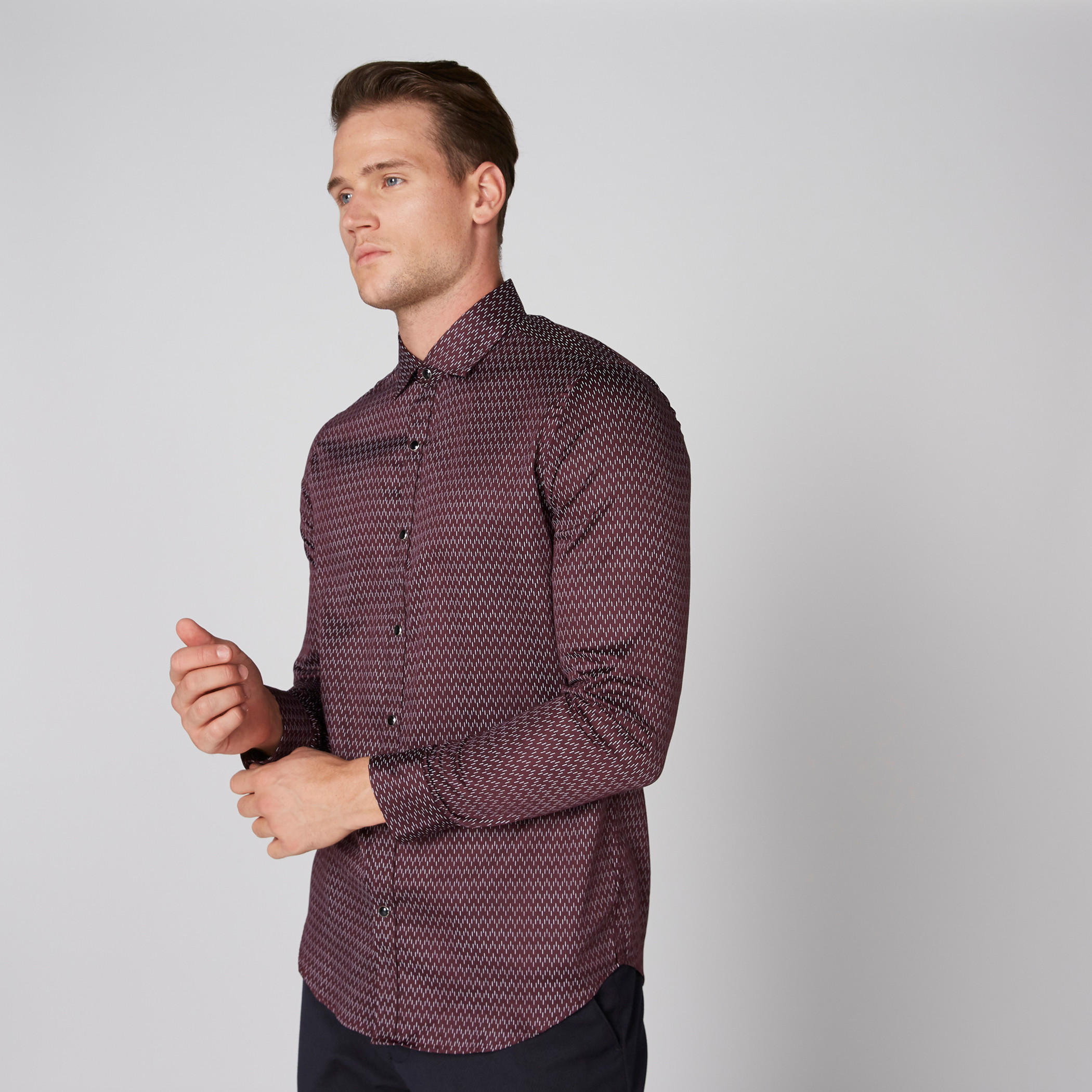 قميص بطبعات بأكمام طويلة وأزرار-men-clothing-shirts-image-3