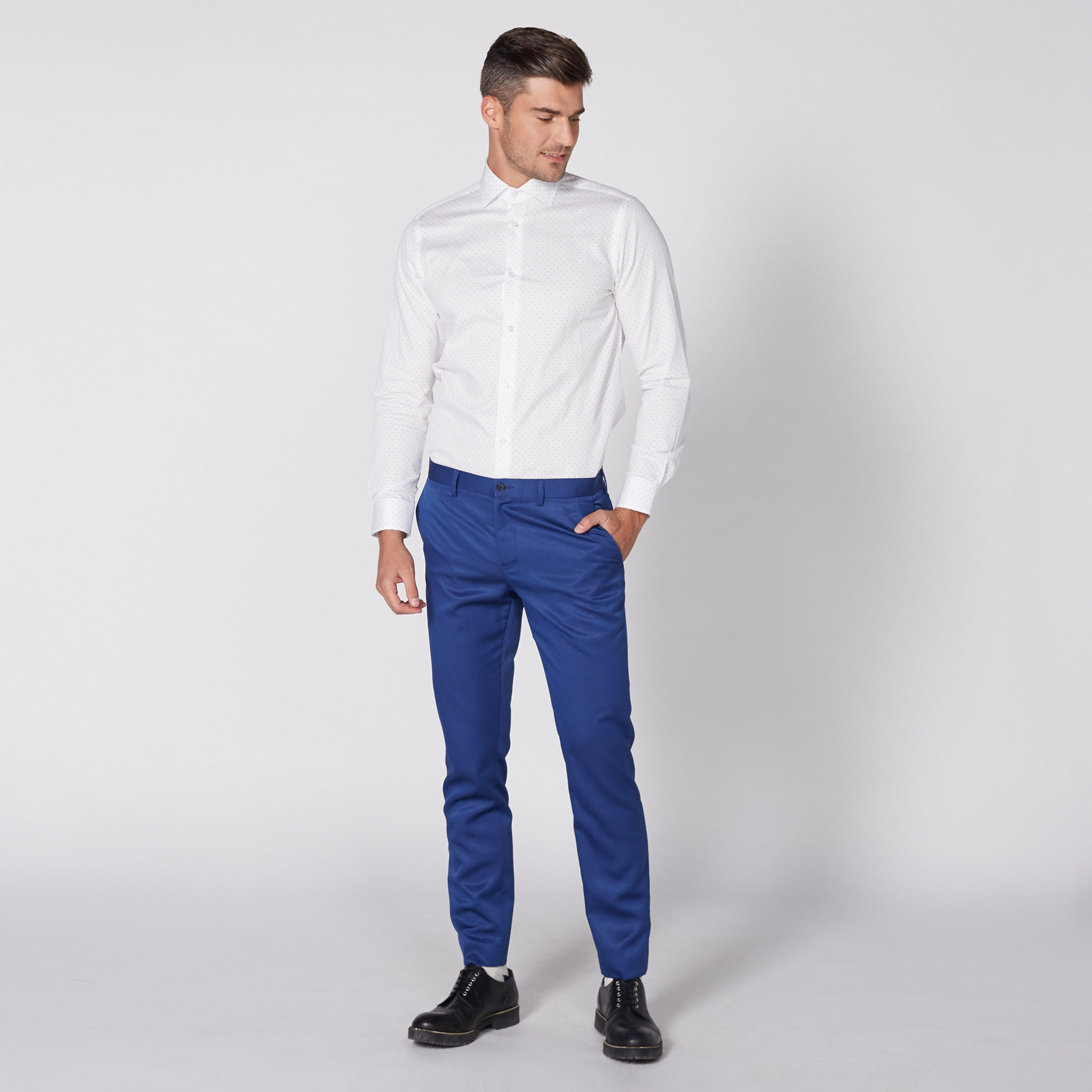 قميص بأكمام طويلة وأزرار مع طبعات-men-clothing-shirts-image-1