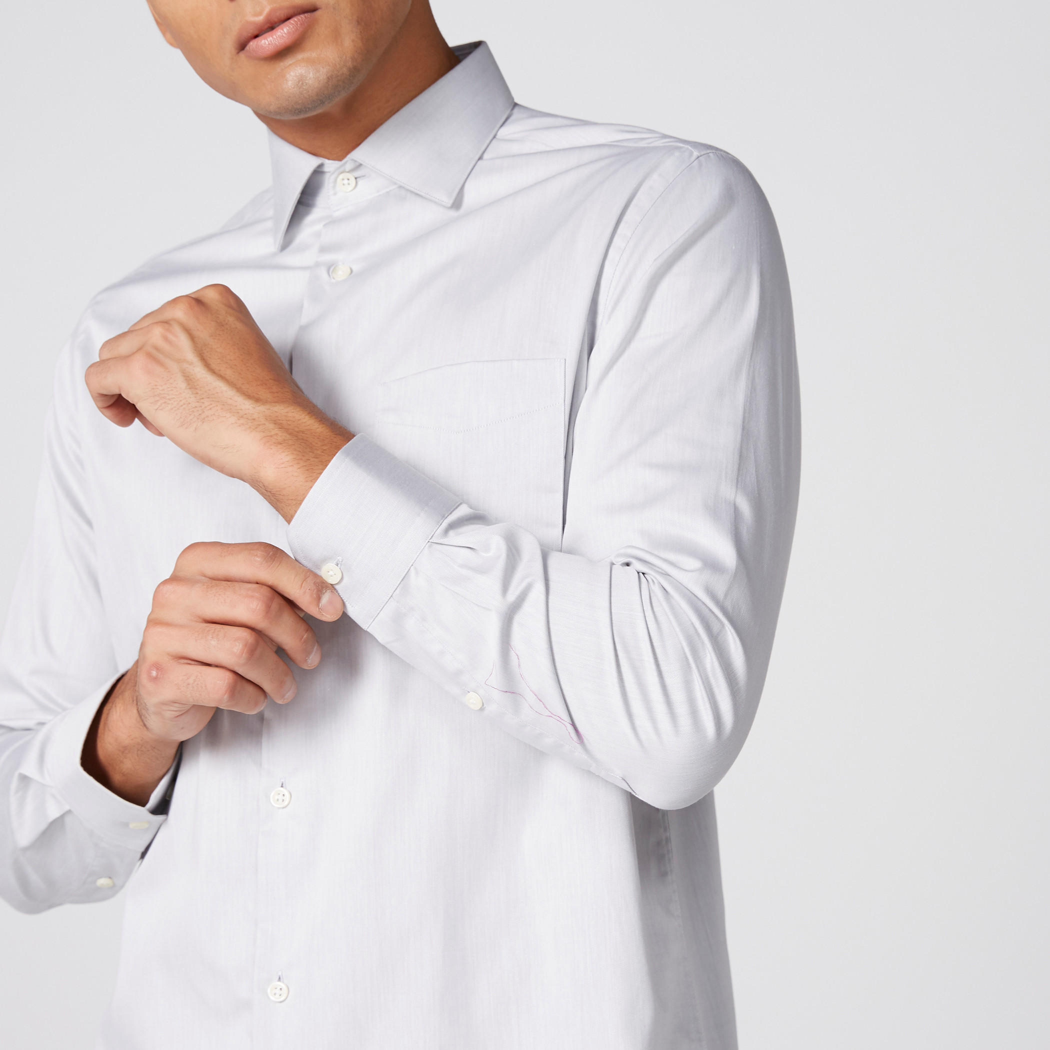 قميص بأكمام طويلة وأزرار وجيب-men-clothing-shirts-image-4