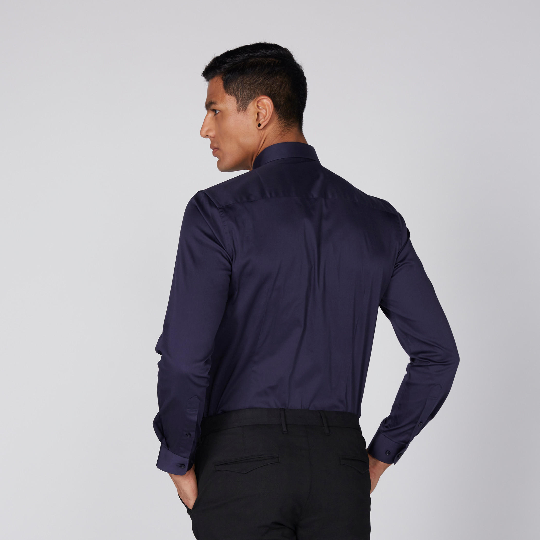 Full Length Shirt with Spread Collar and Complete Placket-men-clothing-shirts-image-3