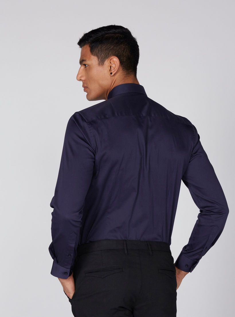 Full Length Shirt with Spread Collar and Complete Placket-men-clothing-shirts-image-3