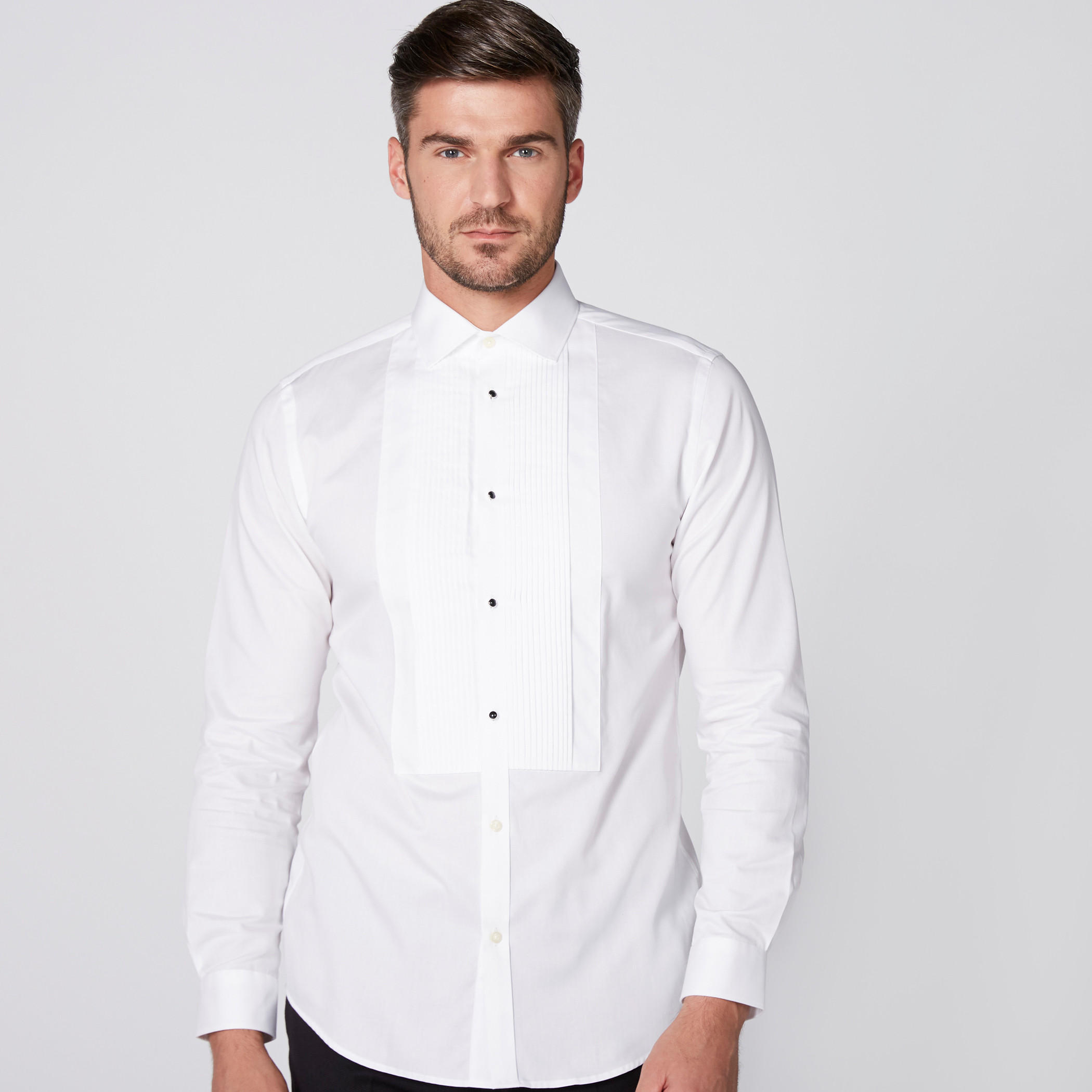 قميص بثنيات وأكمام طويلة وأزرار-men-clothing-shirts-image-1