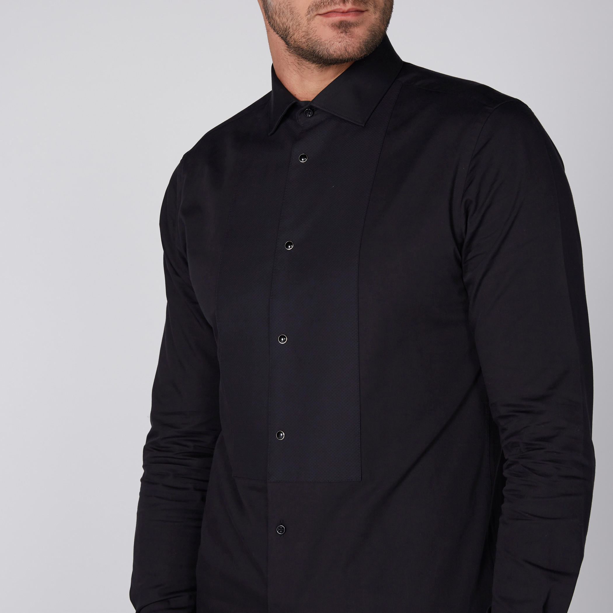 قميص بأكمام طويلة ووصلة أزرار كاملة-men-clothing-shirts-image-3