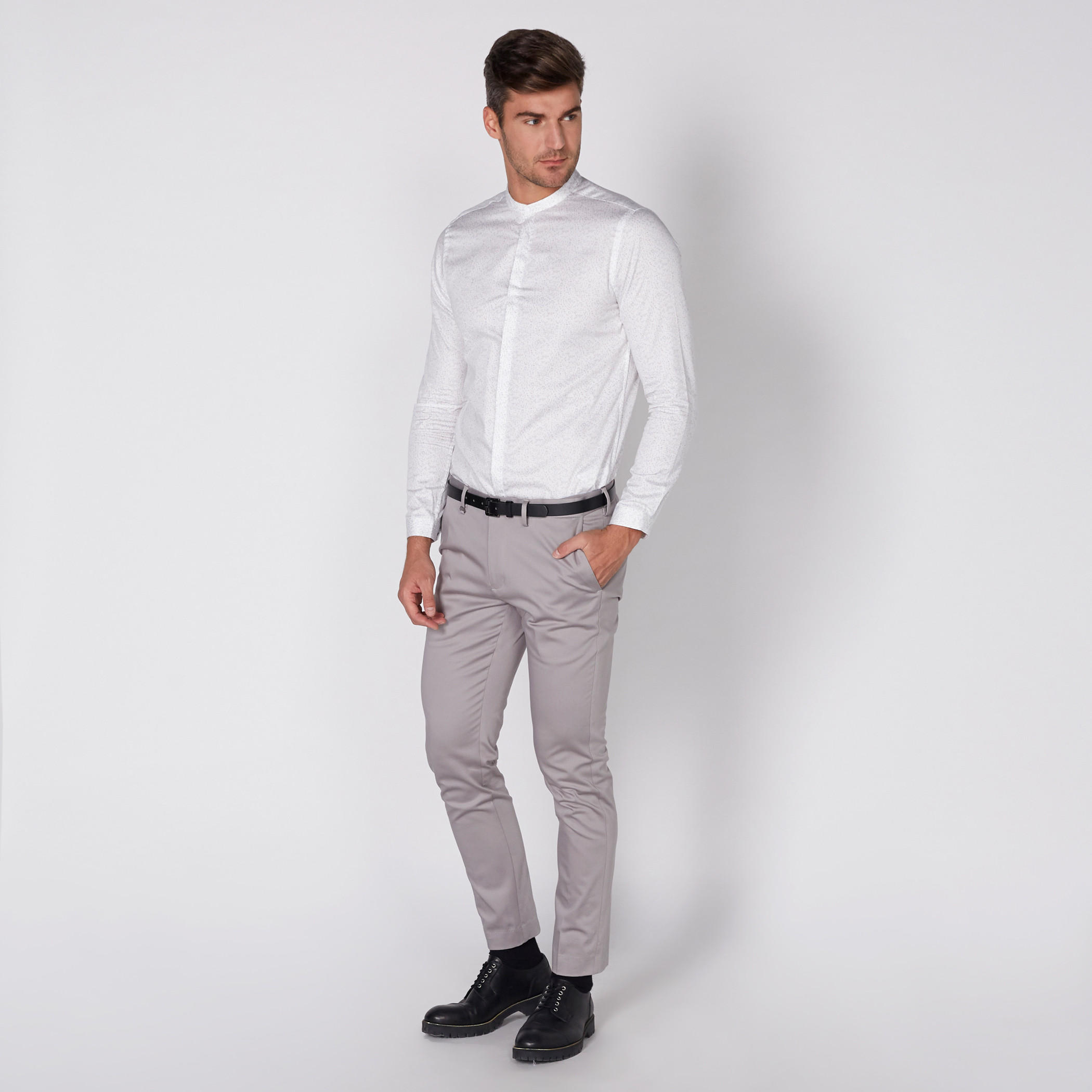 قميص بياقة ماندارين وأكمام طويلة وطبعات-men-clothing-shirts-image-3
