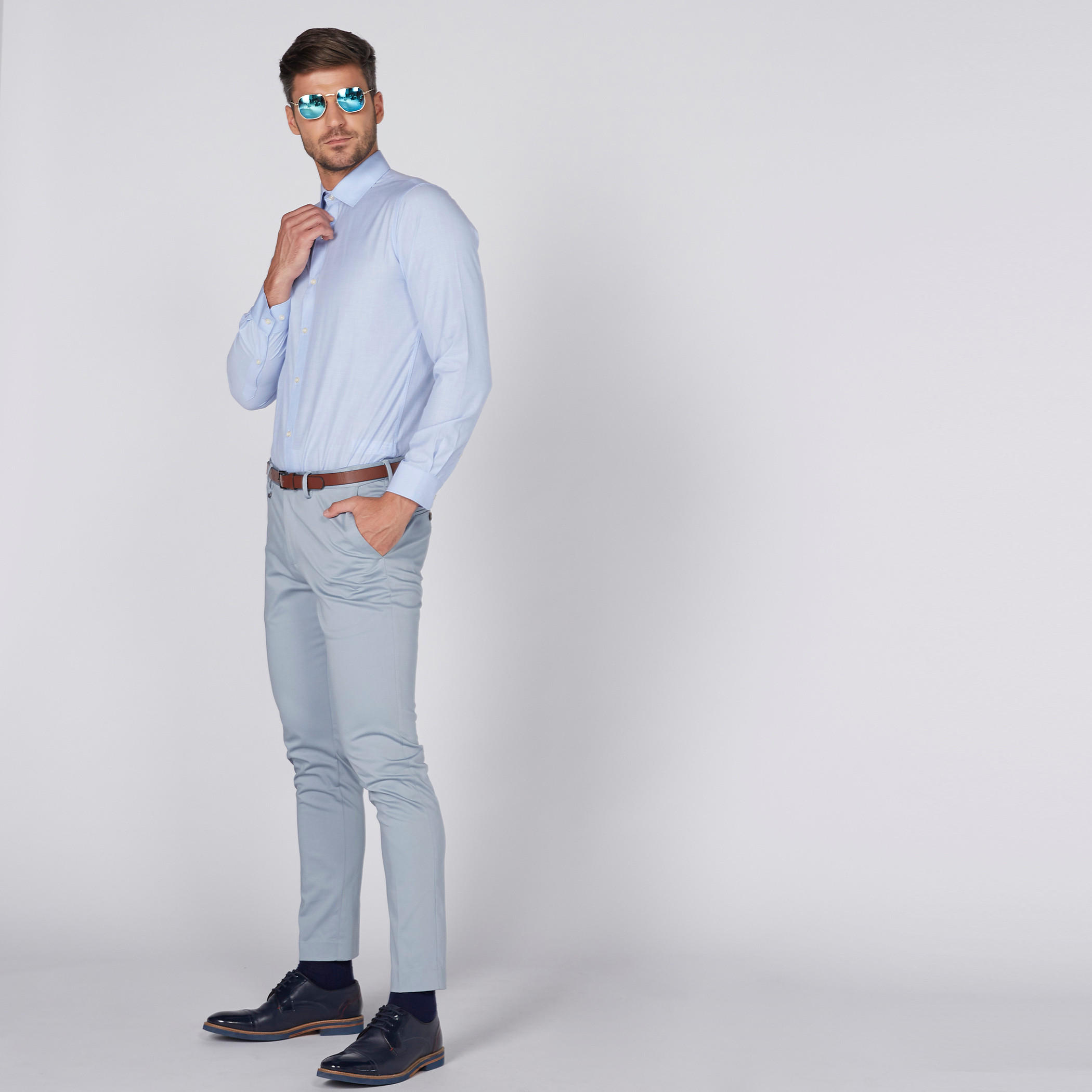 قميص بأكمام طويلة وأزرار-men-clothing-shirts-image-4