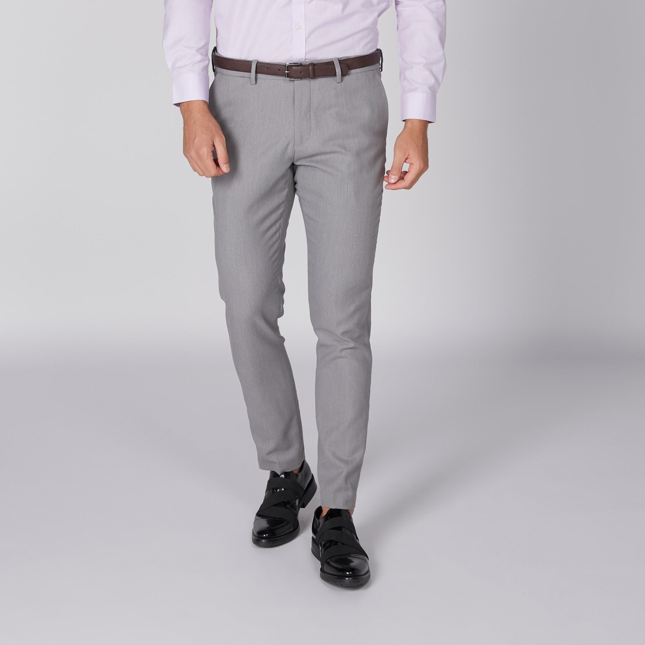 Full Length Trousers with Button Closure and Pocket Detail-men-clothing-bottoms-trousersandchinos-trousers-image-1