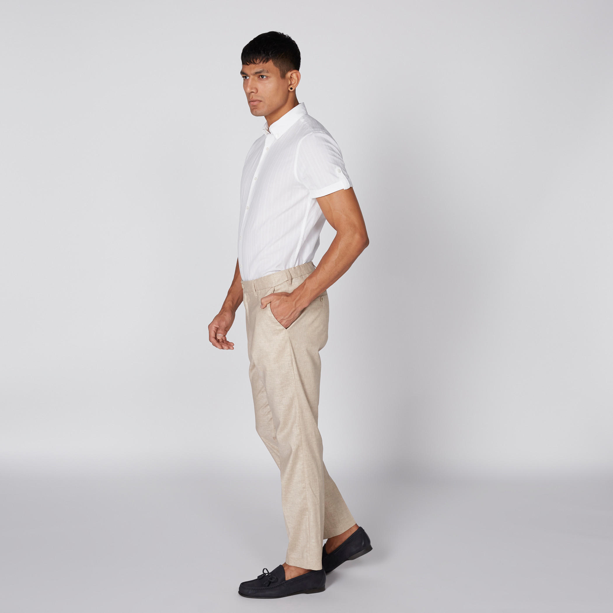 Textured Full Length Pants with Button Closure and Pocket Detail-men-clothing-bottoms-trousersandchinos-trousers-image-3
