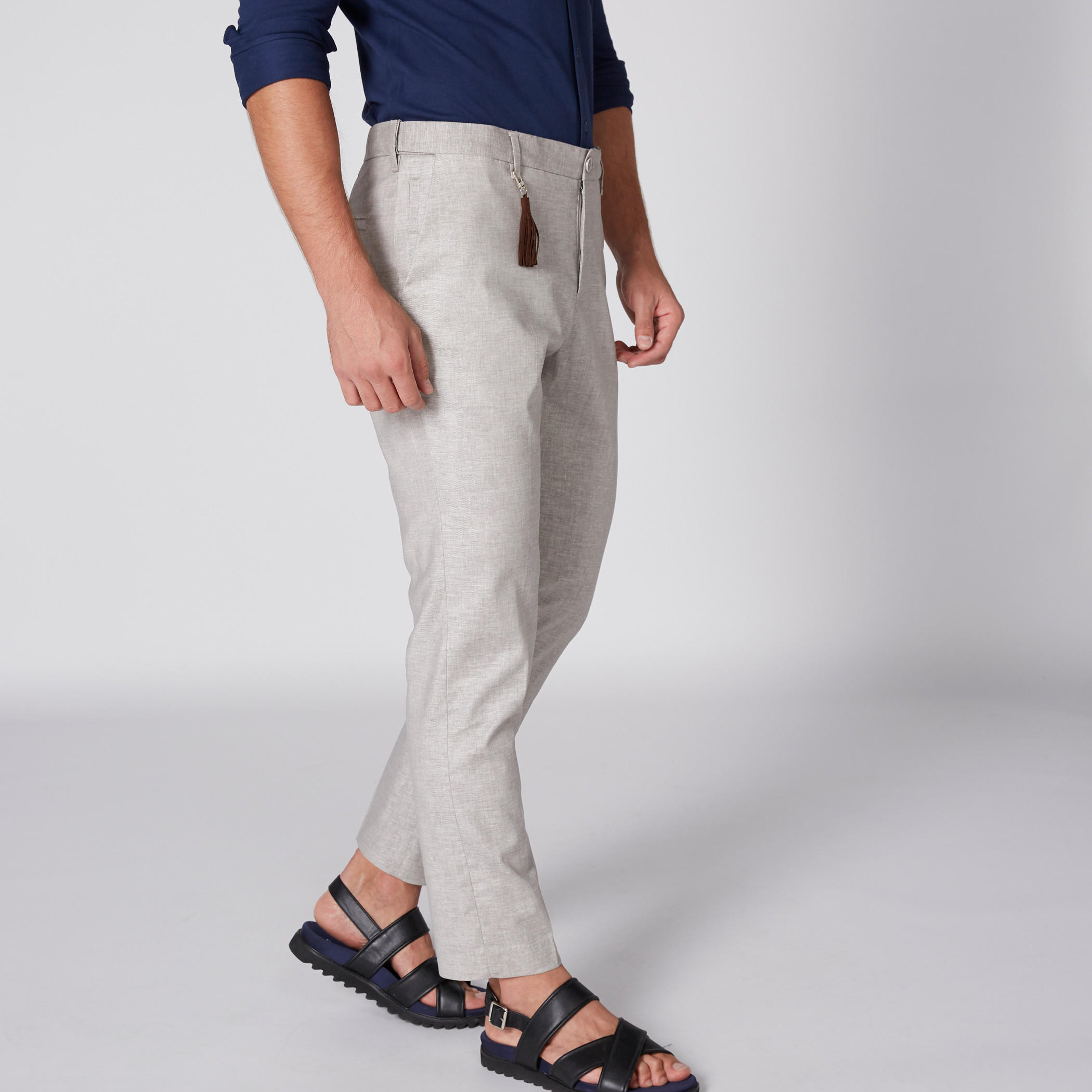 بِنطال طويل بزر إغلاق وجيوب-men-clothing-bottoms-trousersandchinos-trousers-image-4