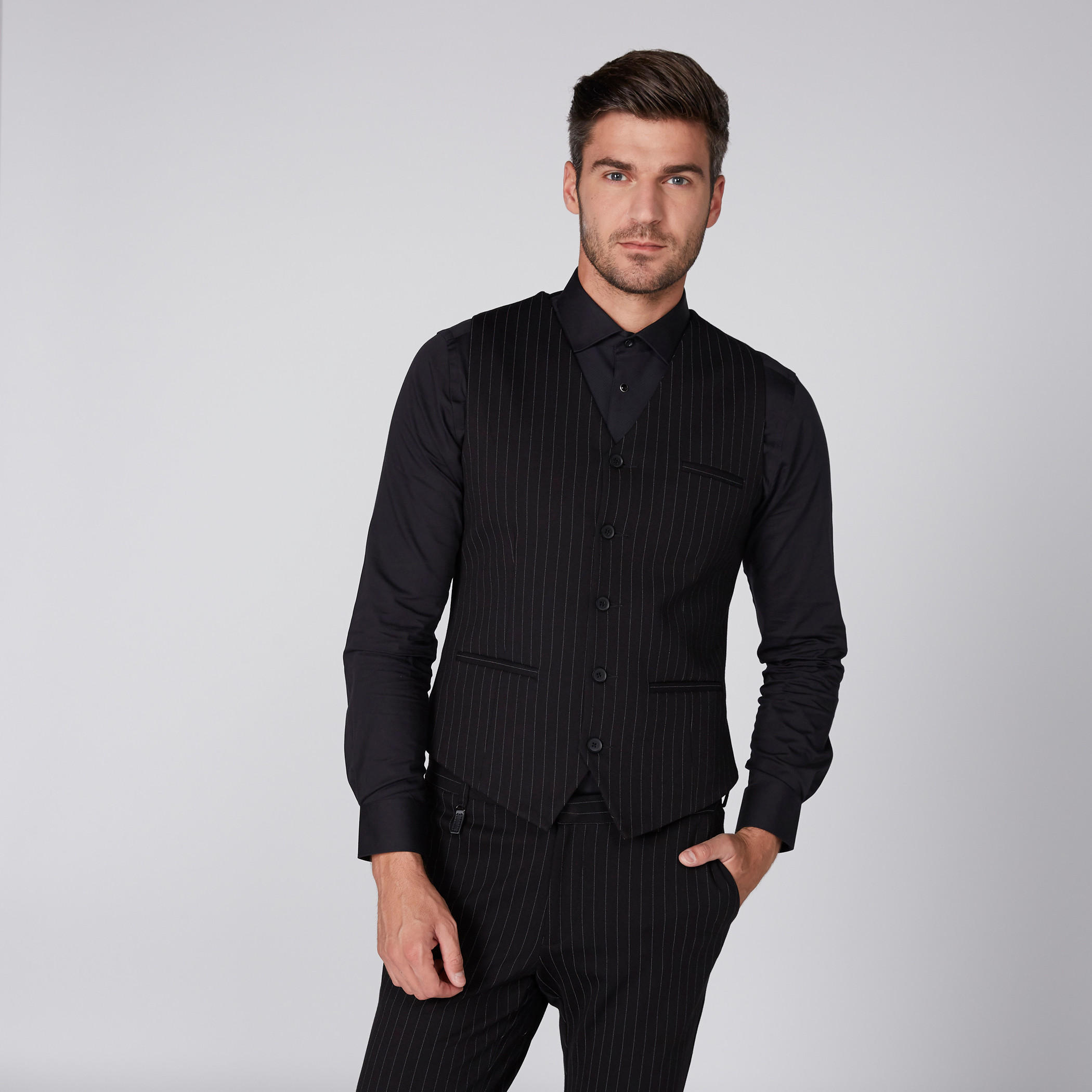 Pinstripe Waistcoat with Complete Placket-men-clothing-jacketsandblazers-coats-image-1