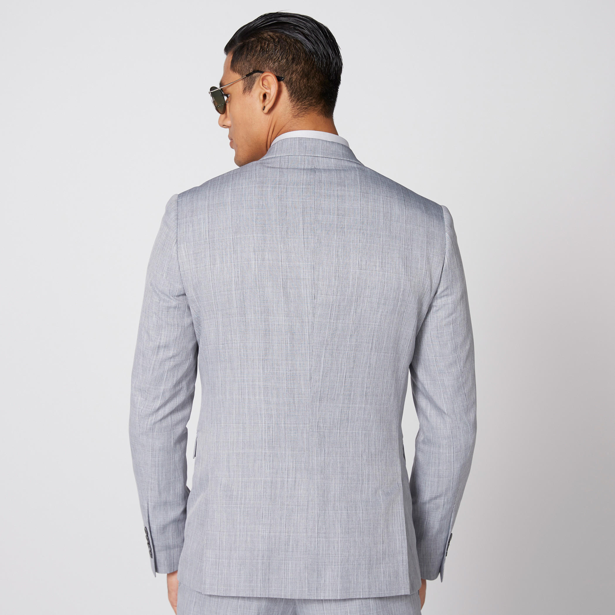 جاكيت بليزر بأكمام وياقة طويلة وأزرار للإغلاق-men-winterwear-jacketsandblazers-image-2
