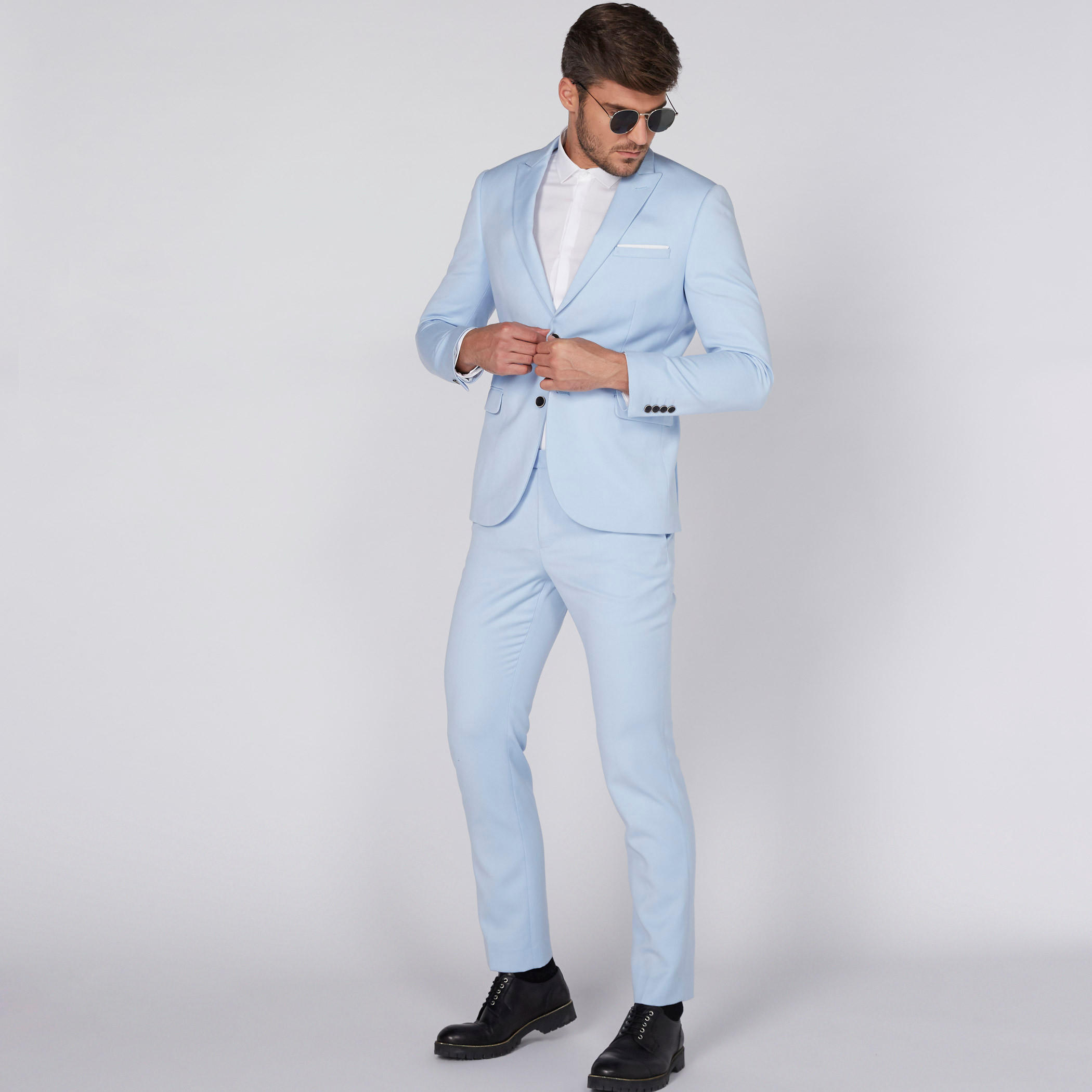 جاكيت بدلة بياقة طويلة وأكمام طويلة-men-clothing-jacketsandblazers-jackets-image-4