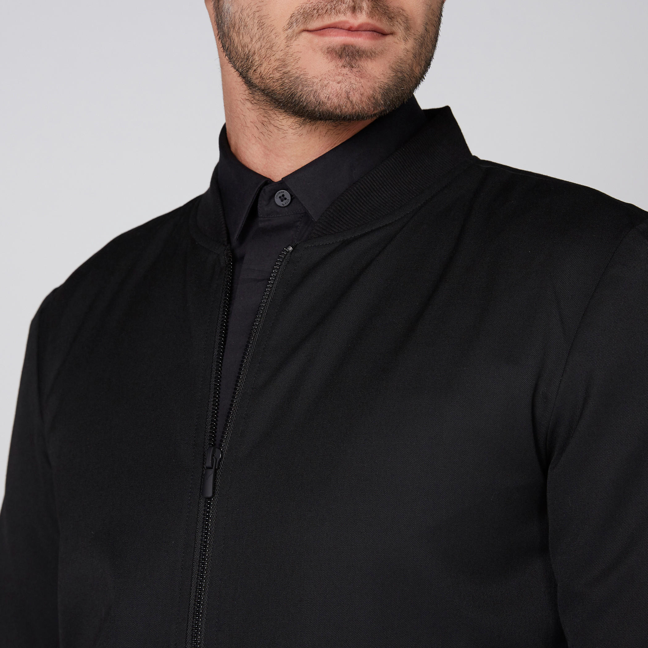 جاكيت بومبر بأكمام طويلة وسحّاب إغلاق-men-clothing-jacketsandblazers-jackets-image-4
