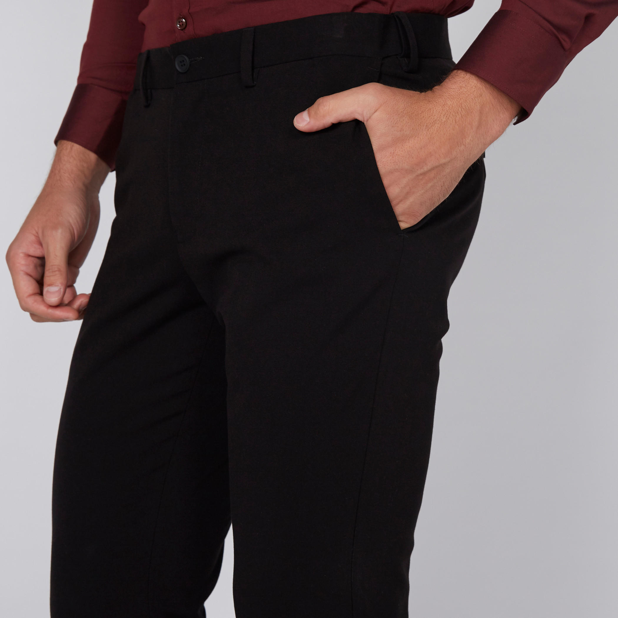 بنطال رسمي طويل بزر إغلاق-men-clothing-bottoms-trousersandchinos-trousers-image-1