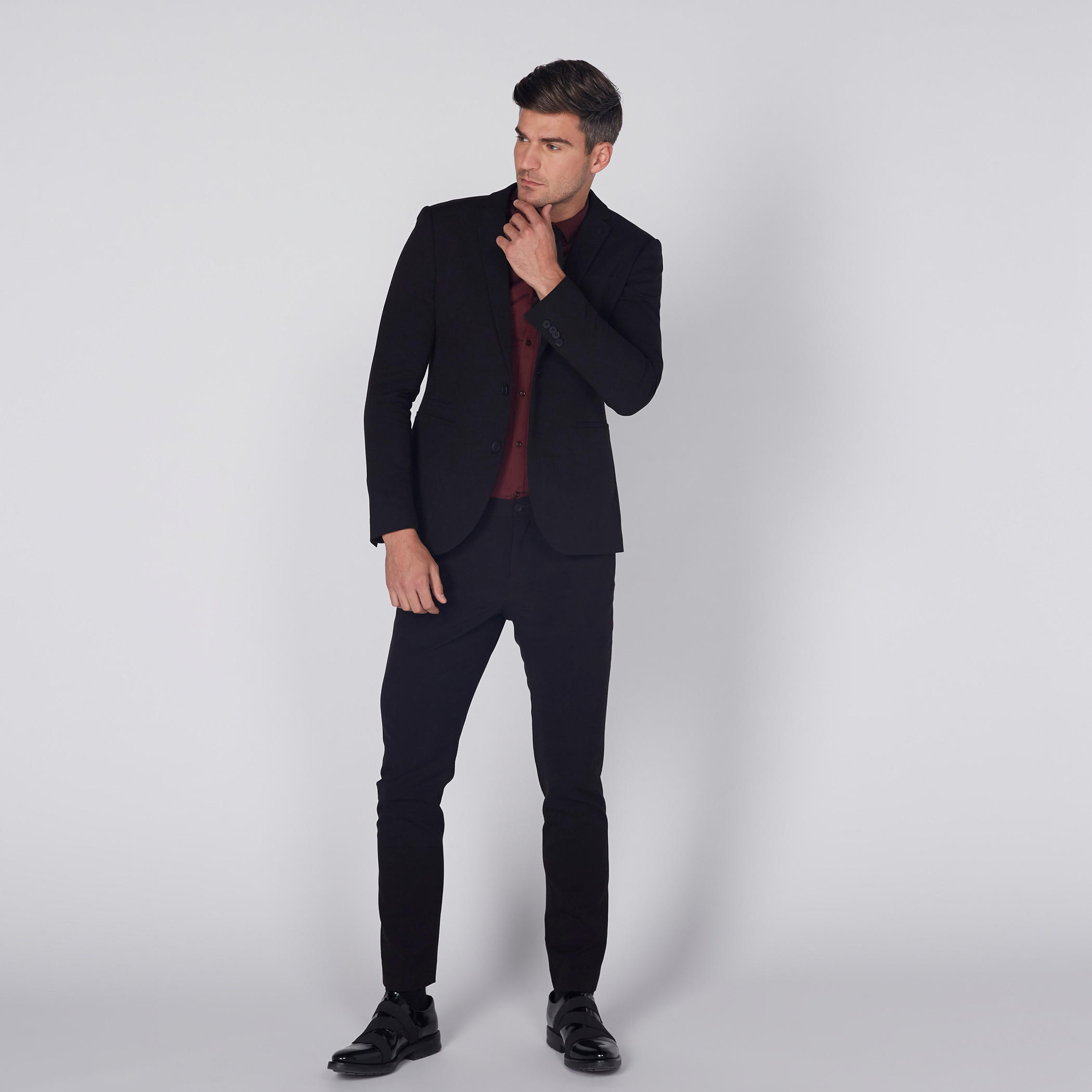 بنطال رسمي طويل بزر إغلاق-men-clothing-bottoms-trousersandchinos-trousers-image-4