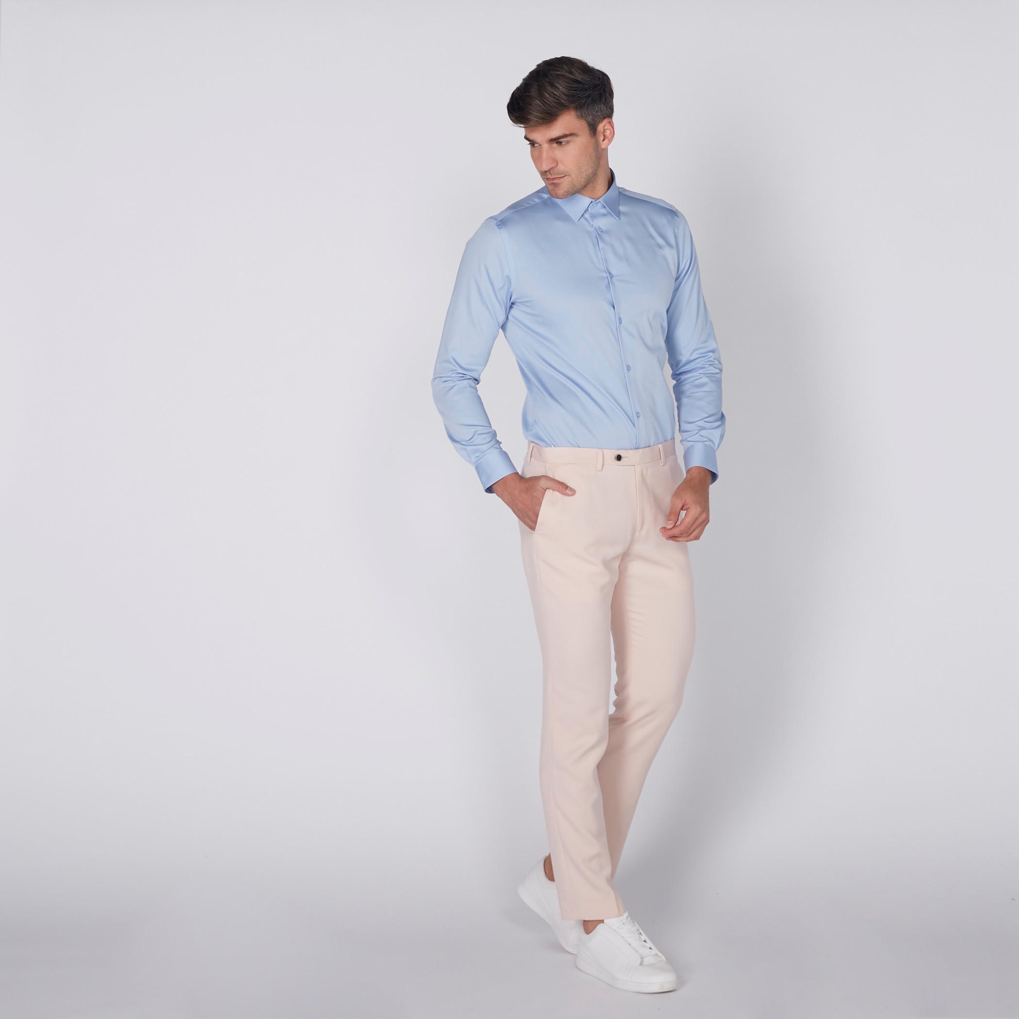 Long Sleeves Formal Shirt with Spread Collar-men-clothing-shirts-image-3