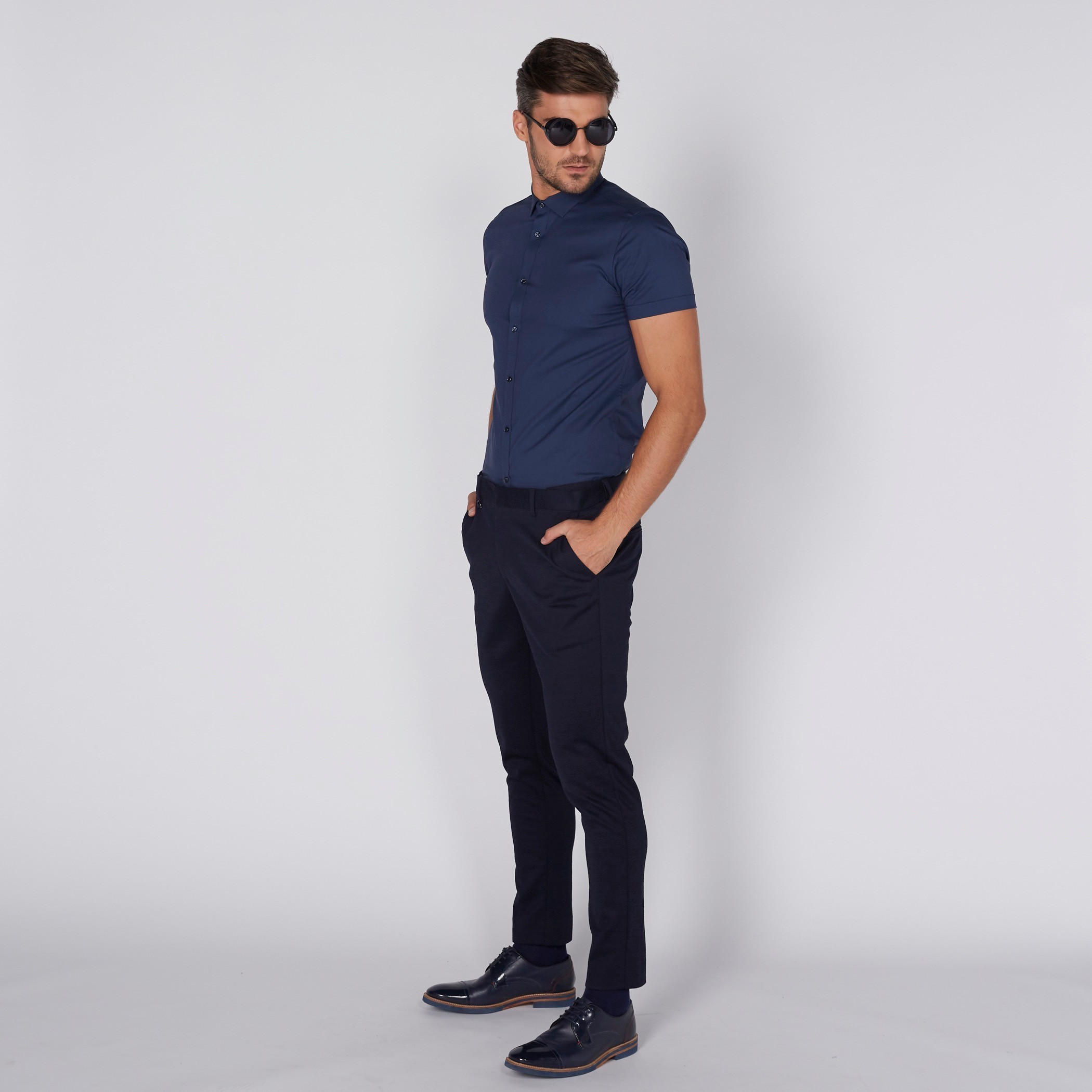 Button-Through Shirt with Short Sleeves-men-clothing-shirts-image-1