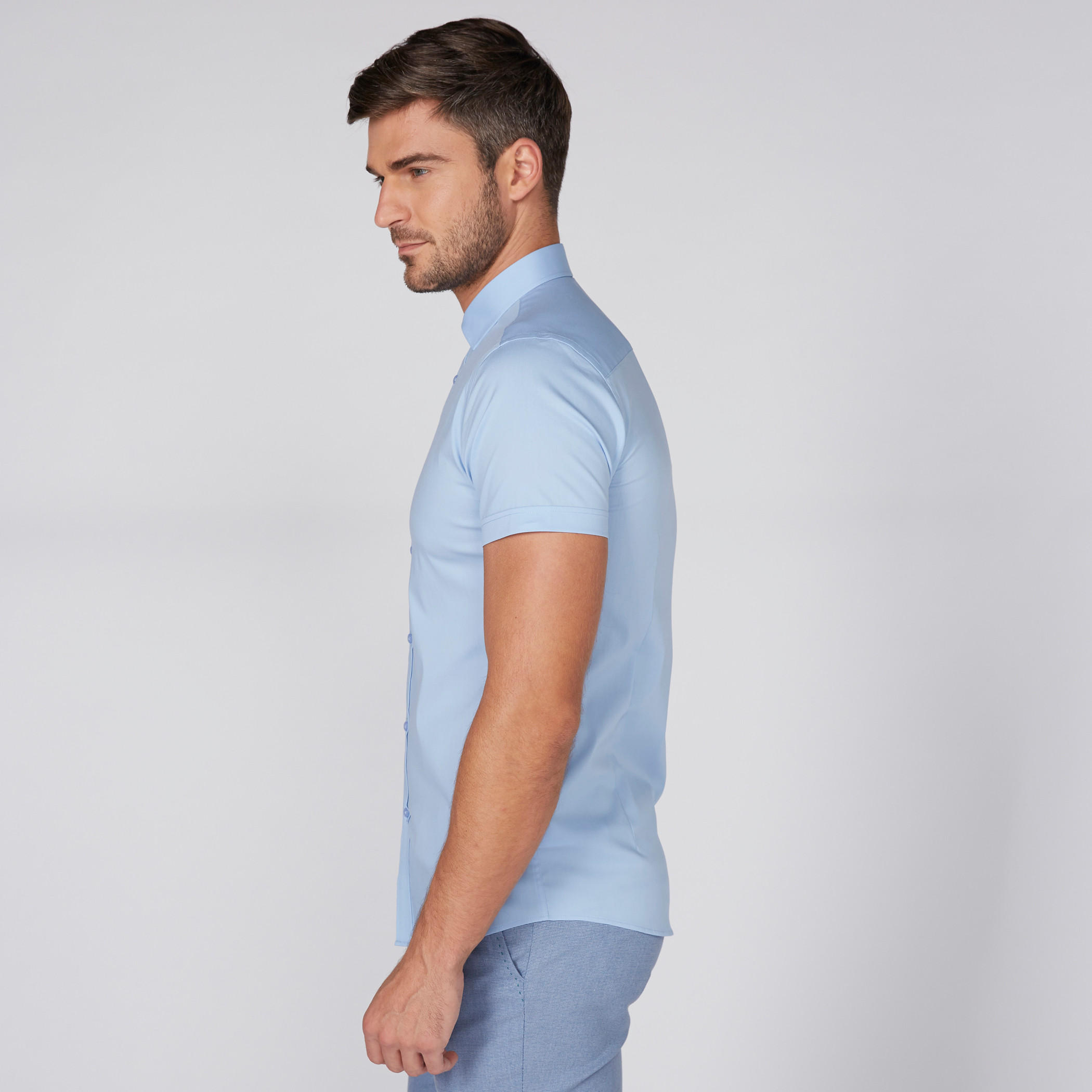 قميص بأكمام قصيرة وأزرار-men-clothing-shirts-image-3