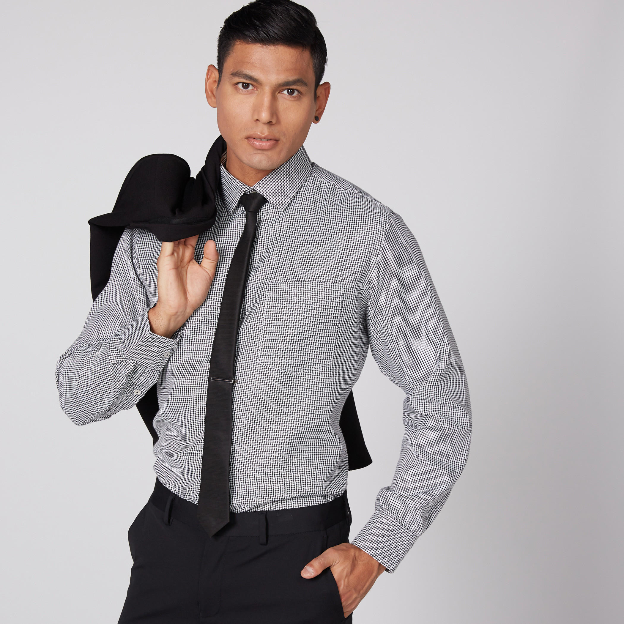 Textured Regular Neck Tie-men-tiesandcufflinks-pocketsquares-image-2
