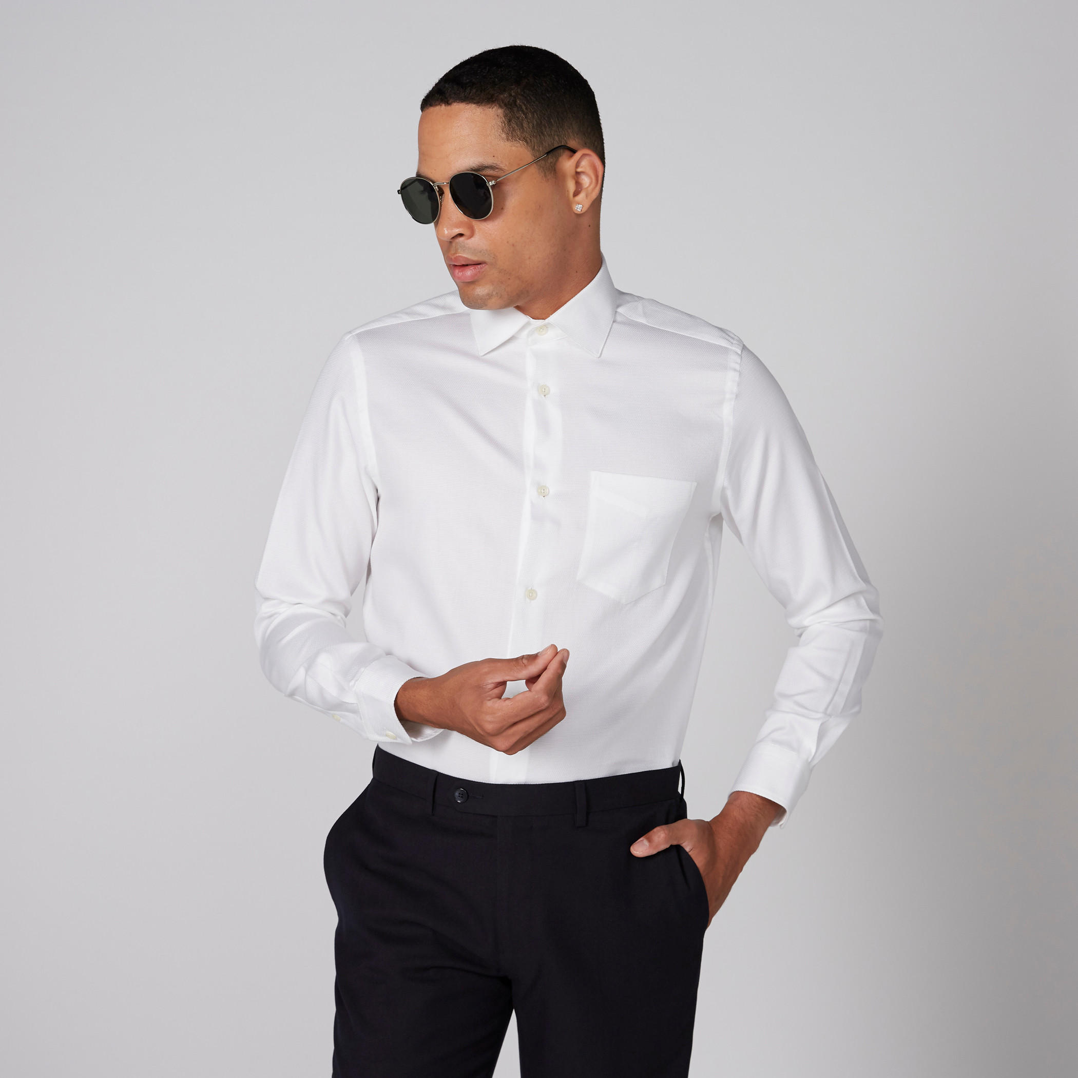 Full Sleeves Shirt with Pocket Detail and Complete Placket-men-clothing-shirts-image-1