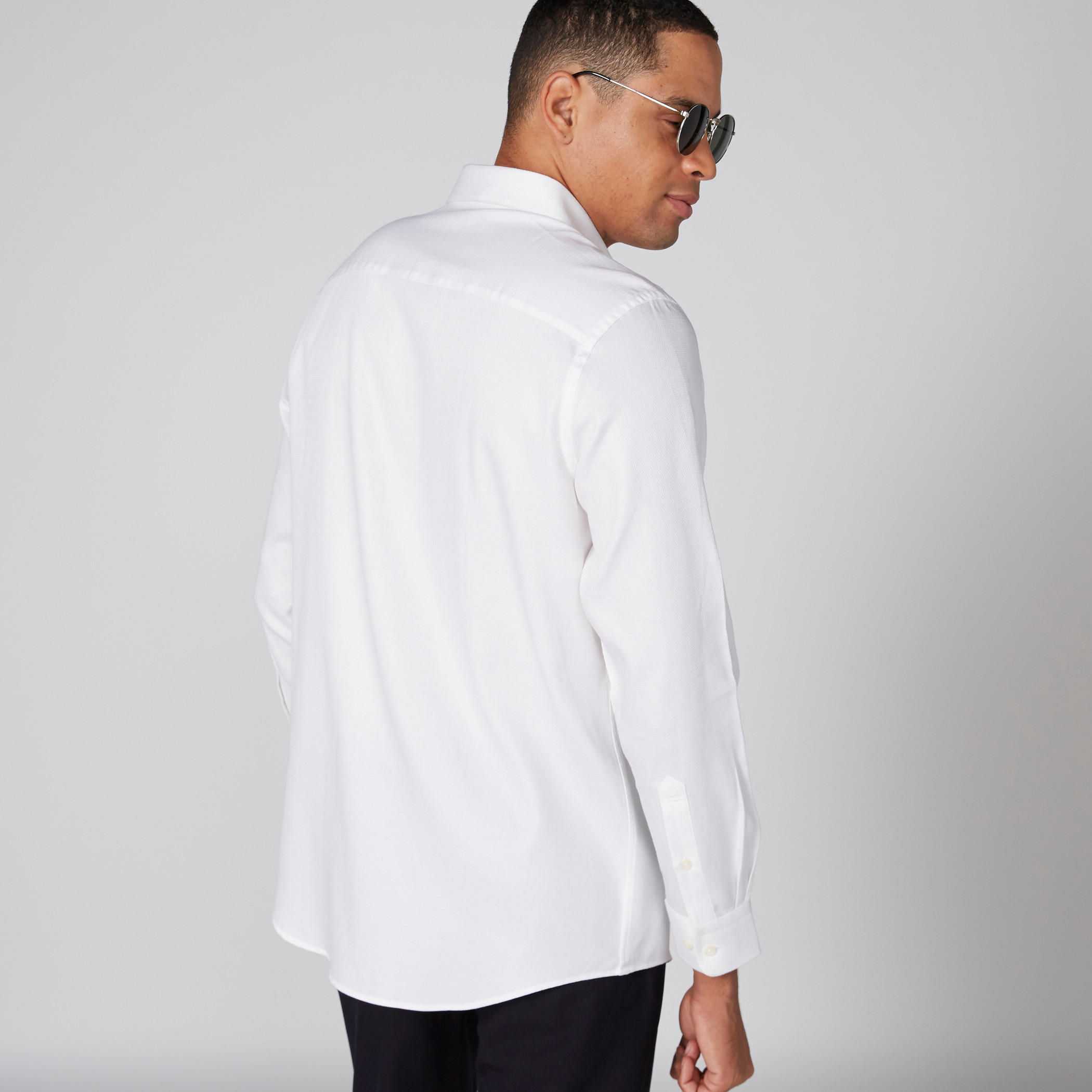 Full Sleeves Shirt with Pocket Detail and Complete Placket-men-clothing-shirts-image-2