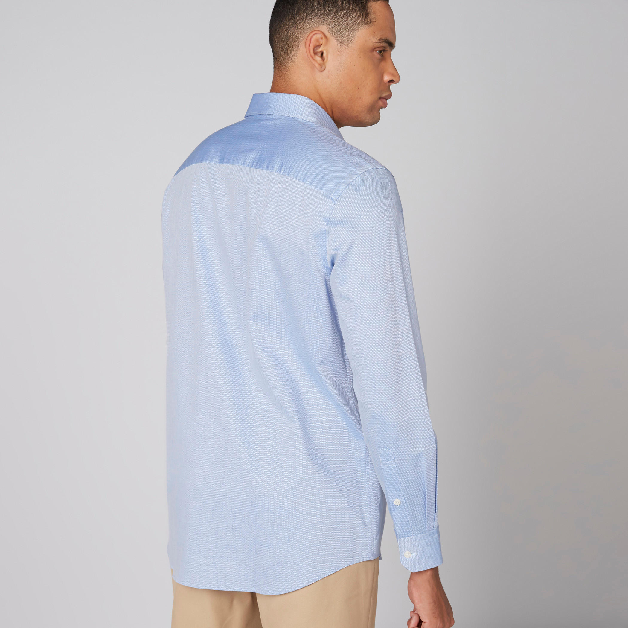 قميص بارز الملمس بأكمام طويلة وأزرار-men-clothing-shirts-image-4