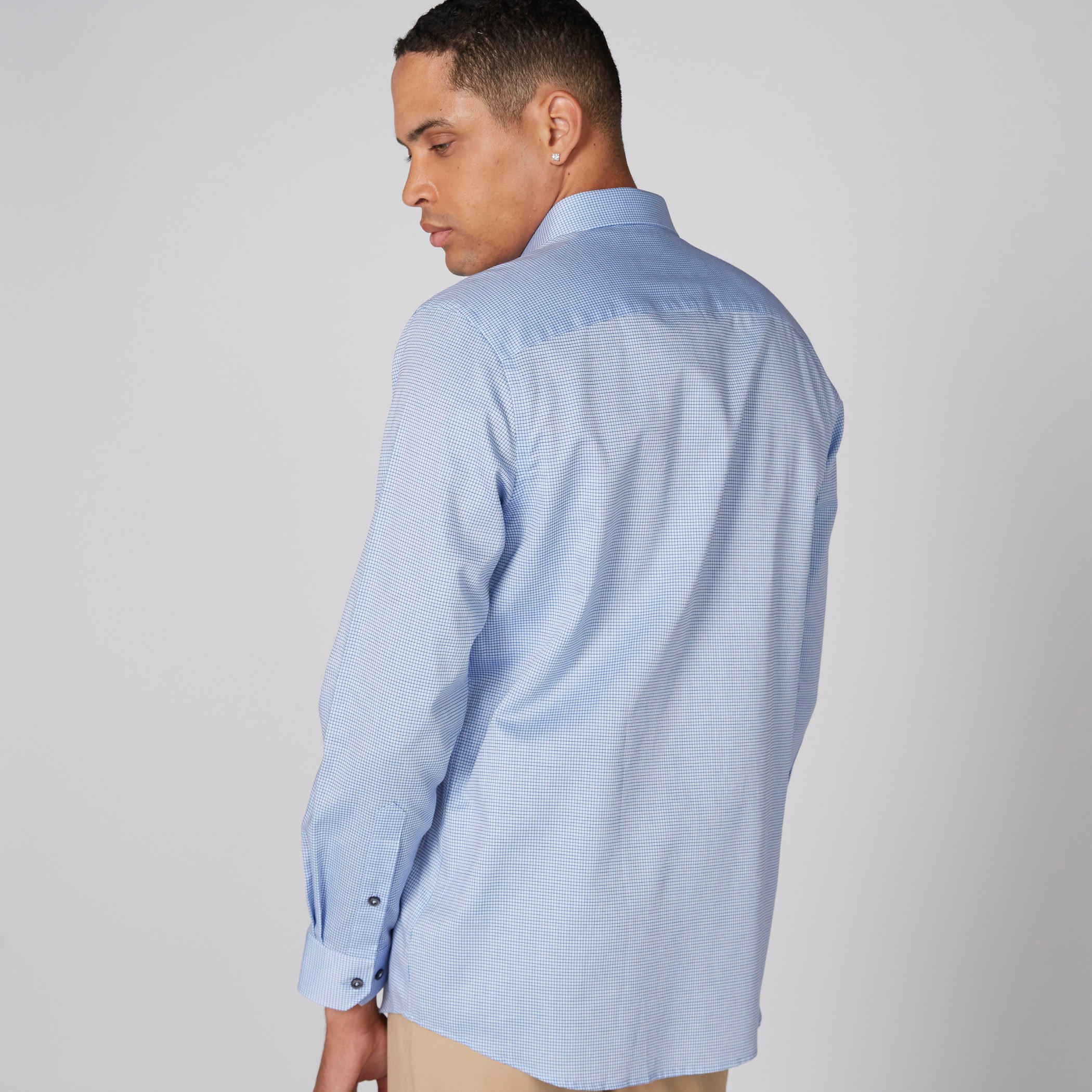 قميص كاروهات بأكمام طويلة وأزرار-men-clothing-shirts-image-2