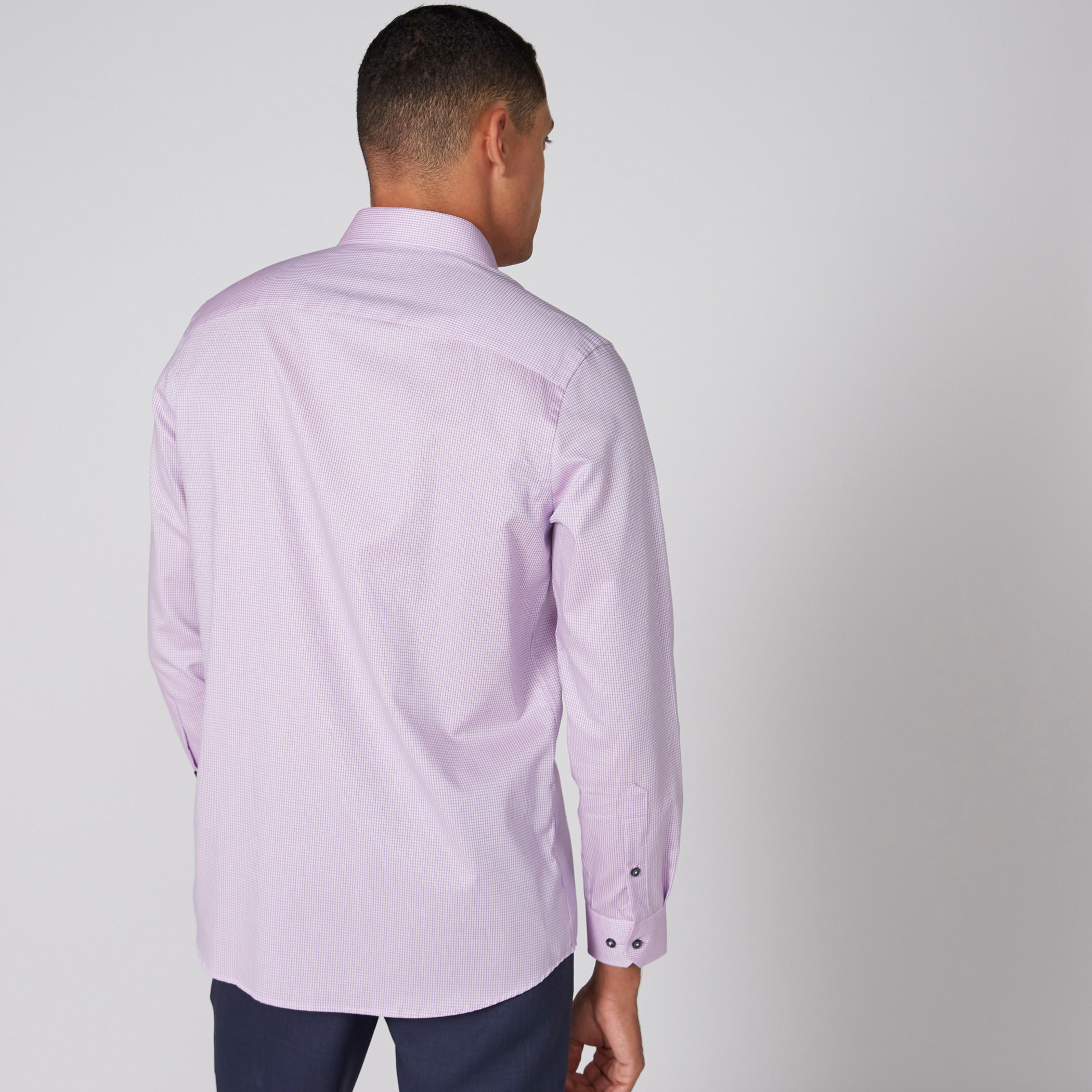 قميص كاروهات بأكمام طويلة وأزرار-men-clothing-shirts-image-2