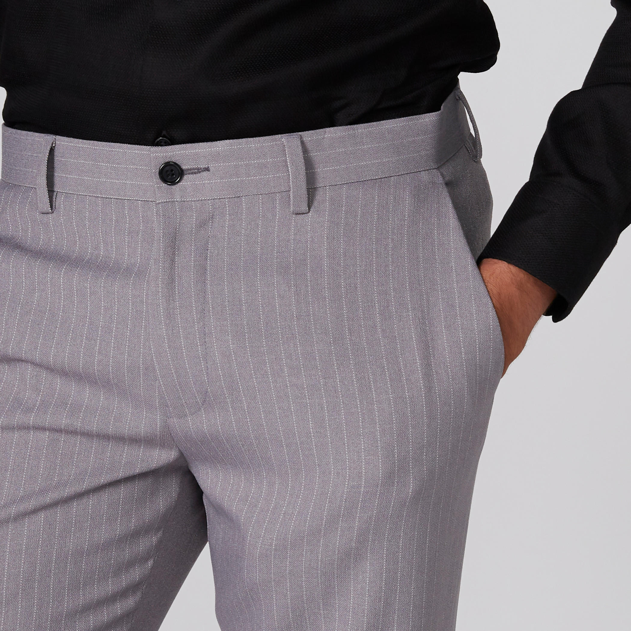 بنطال طويل مقلم بسحاب إغلاق وجيوب-men-clothing-bottoms-trousersandchinos-trousers-image-4
