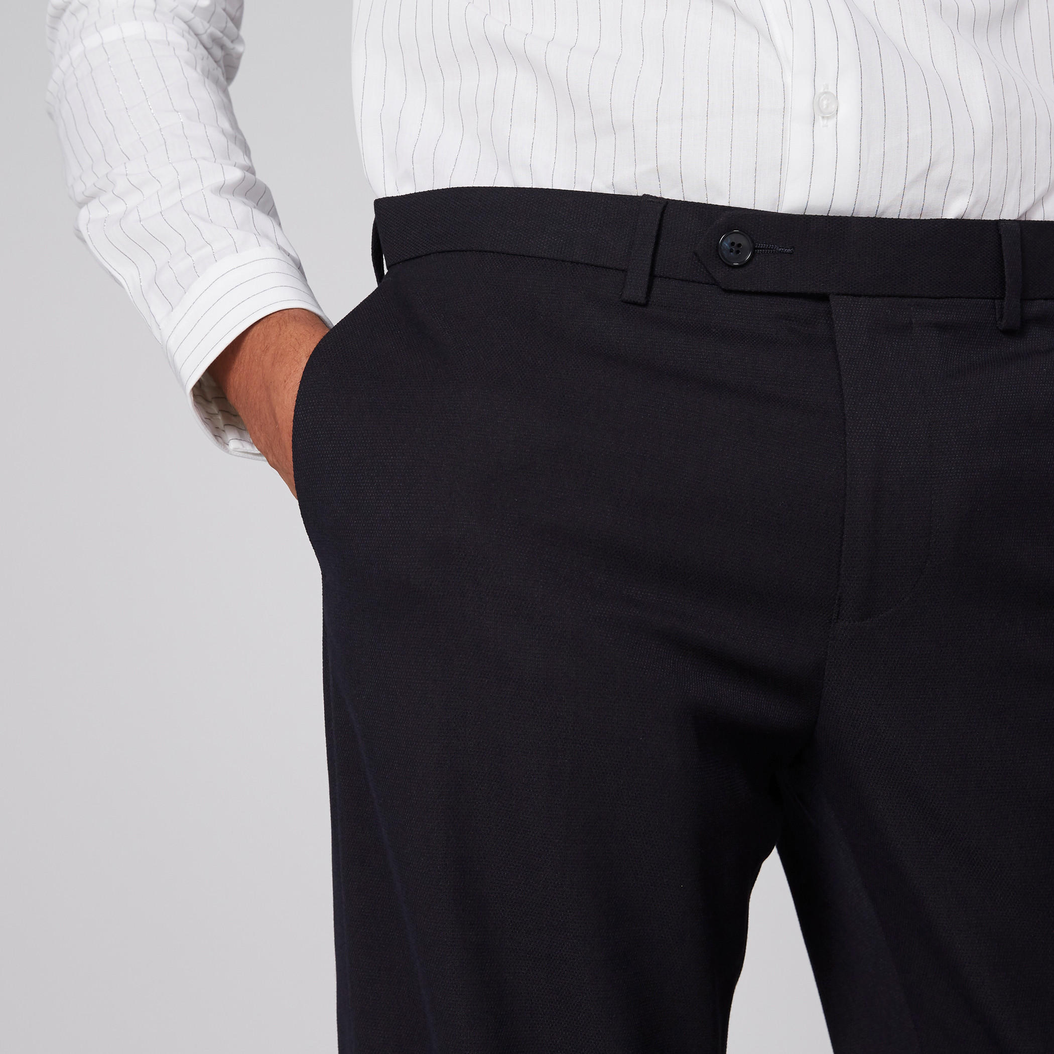 بِنطال طويل بزر إغلاق وجيوب-men-clothing-bottoms-trousersandchinos-trousers-image-4