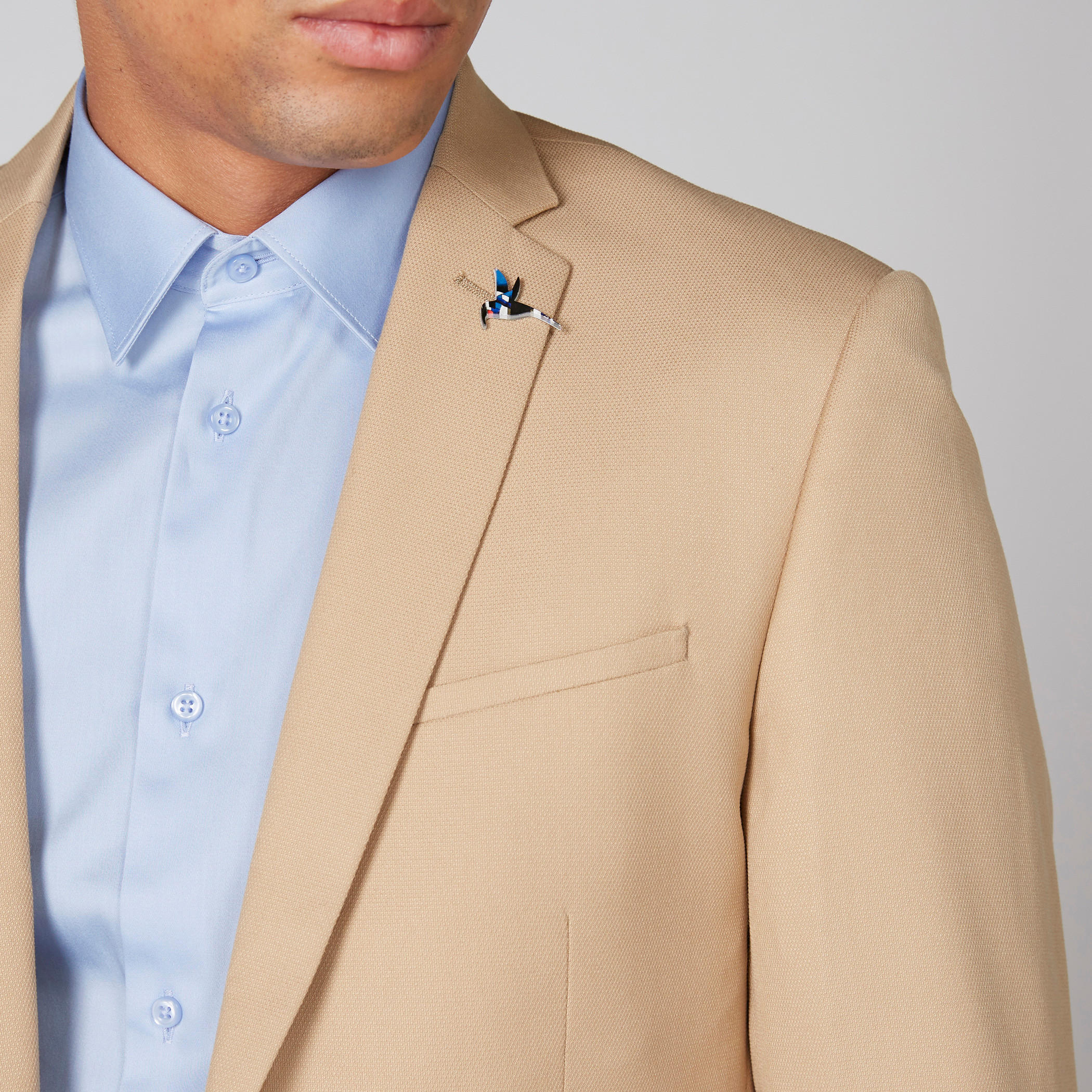 جاكيت رسمي بأكمام طويلة وزر إغلاق-men-winterwear-jacketsandblazers-image-4