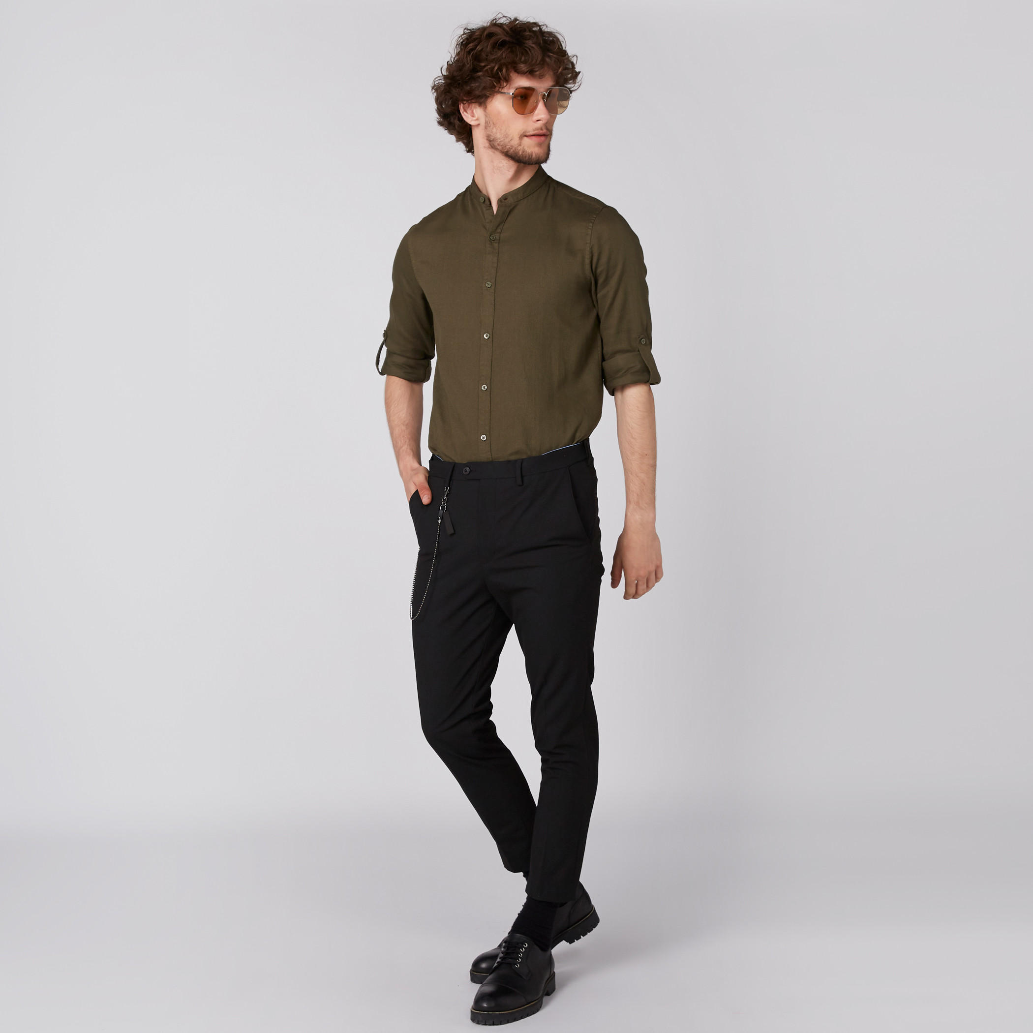 بِنطال طويل بزر إغلاق وجيوب-men-clothing-bottoms-trousersandchinos-trousers-image-1