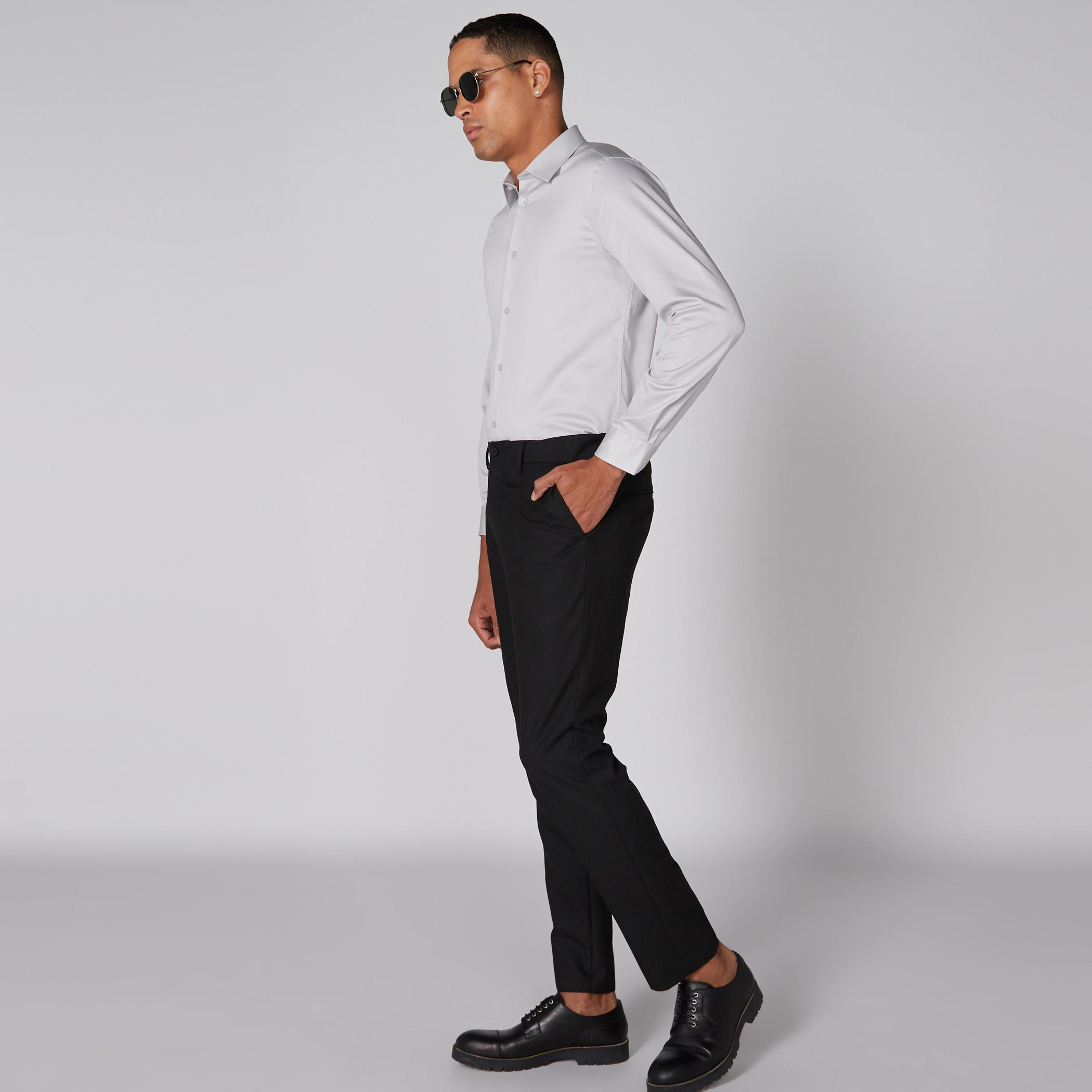 قميص بأكمام طويلة ووصلة أزرار كاملة-men-clothing-shirts-image-2