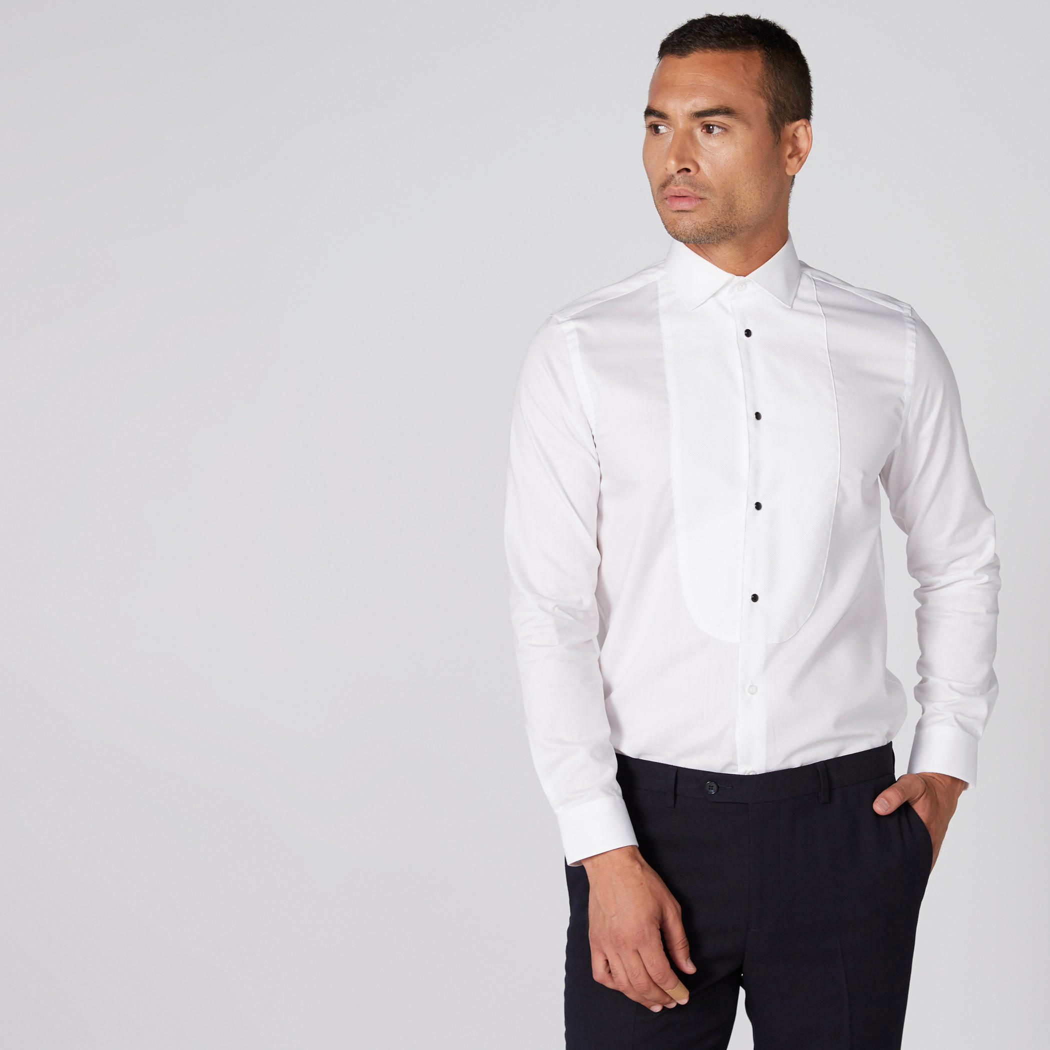 قميص بأكمام طويلة ووصلة أزرار كاملة-men-clothing-shirts-image-3