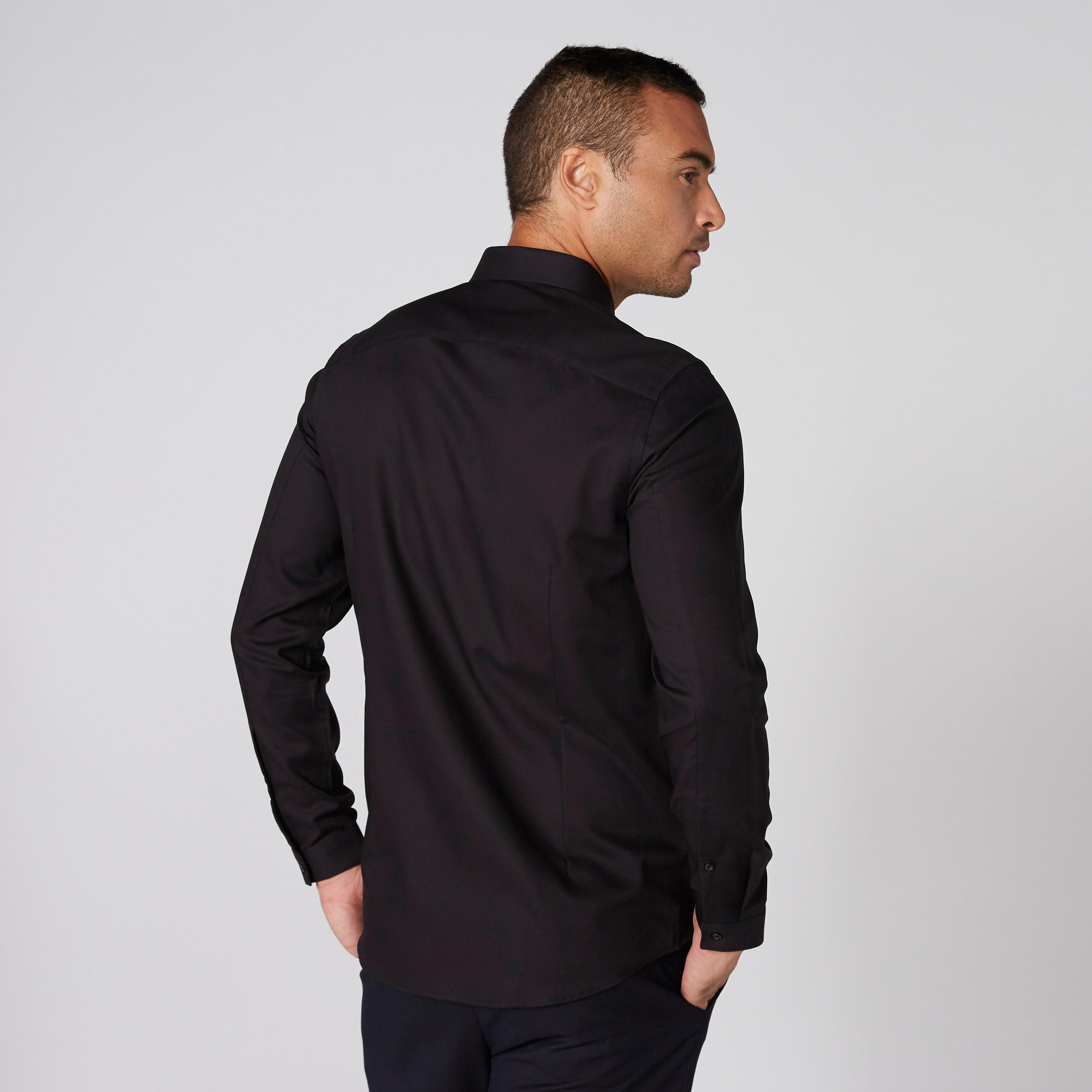 قميص بأكمام طويلة ووصلة أزرار مخفية-men-clothing-shirts-image-4
