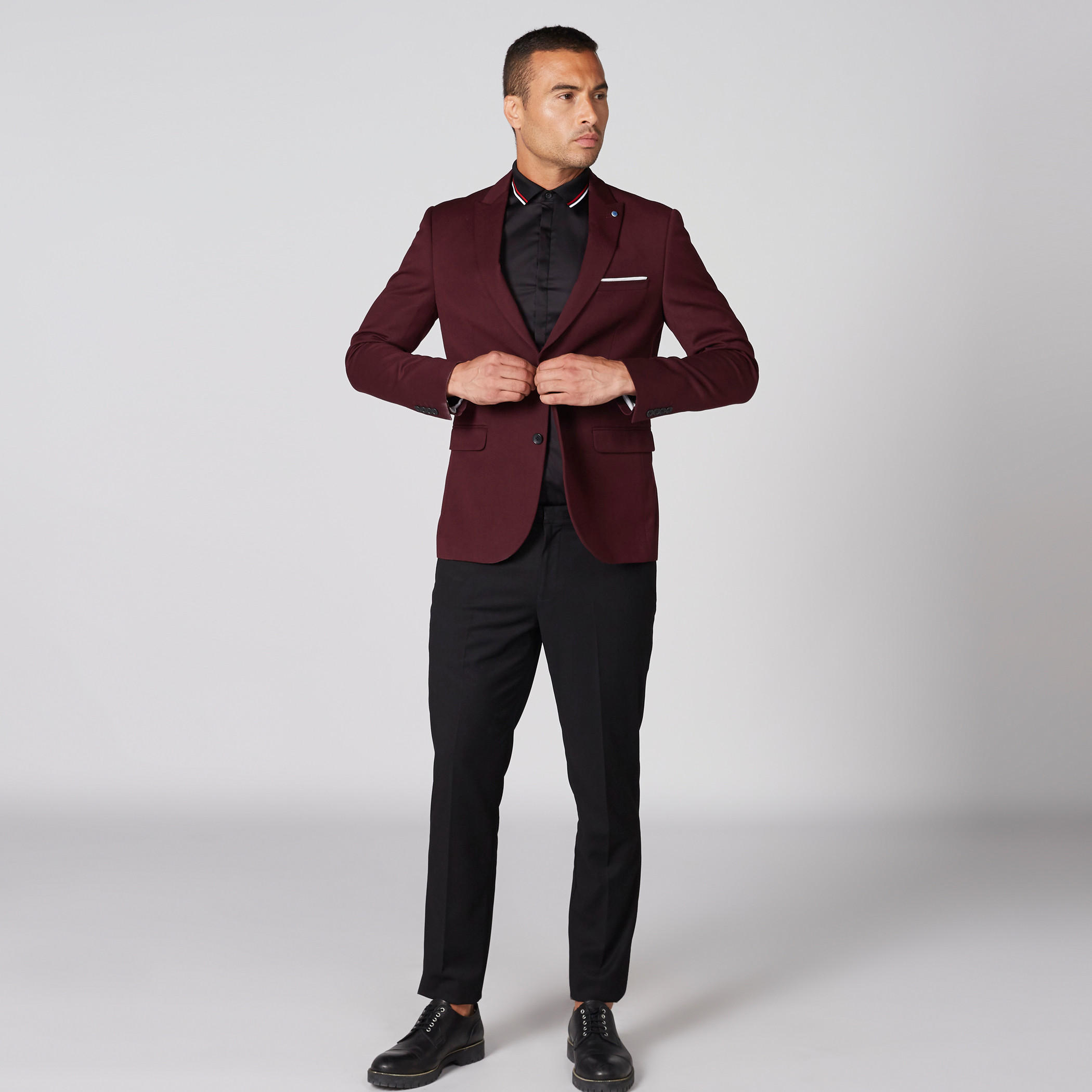 قميص بأكمام طويلة ووصلة أزرار مخفية-men-clothing-shirts-image-5