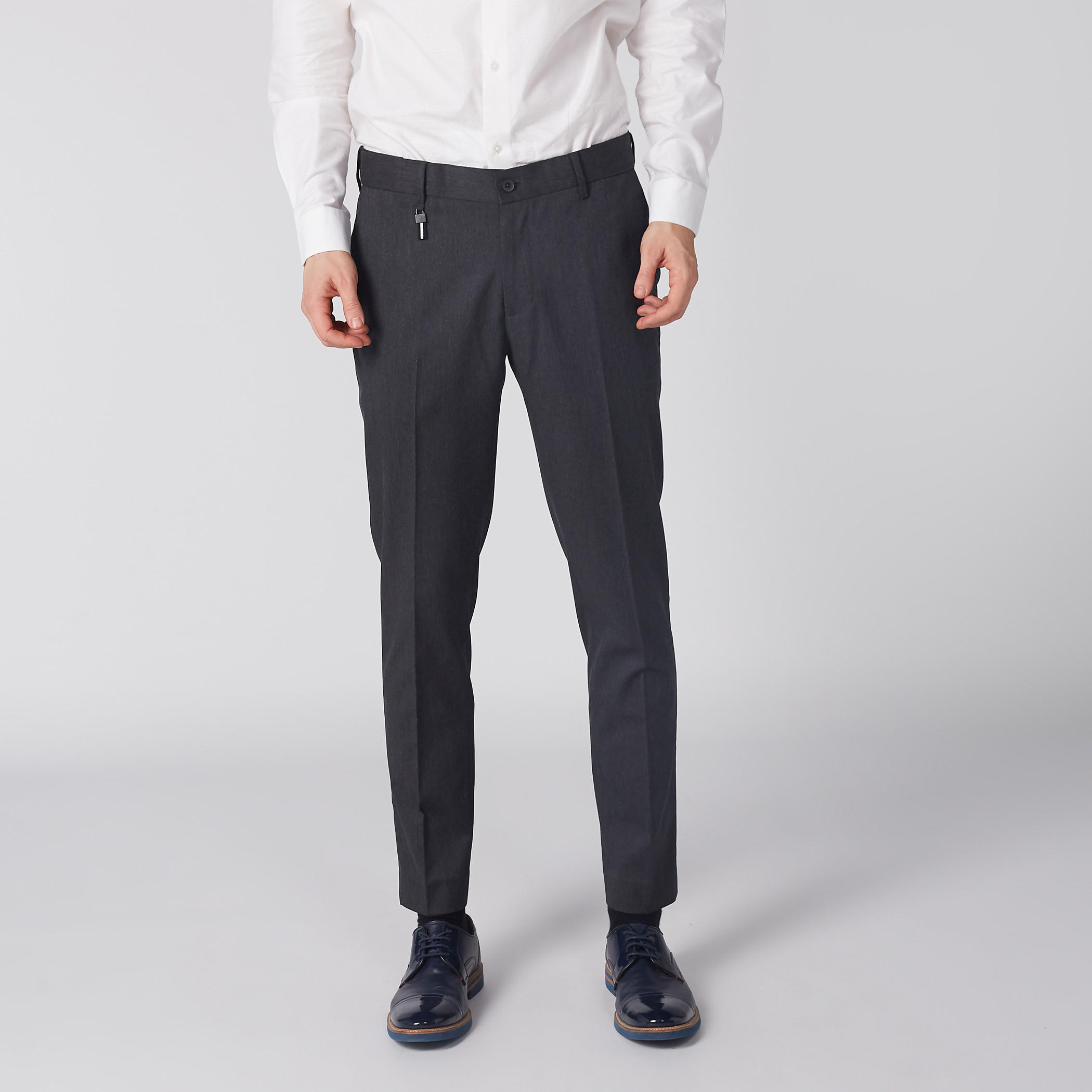 بنطال طويل بخصر متوسط الارتفاع وجيوب وزر إغلاق-men-clothing-bottoms-trousersandchinos-trousers-image-1