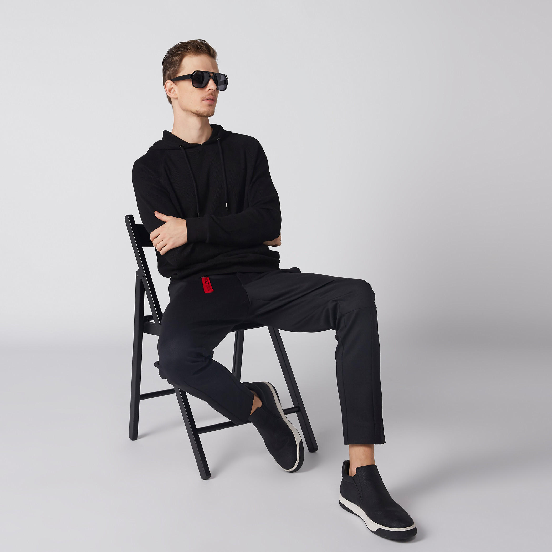 Full Length Trousers with Button Closure and Pocket Detail-men-clothing-bottoms-trousersandchinos-trousers-image-1
