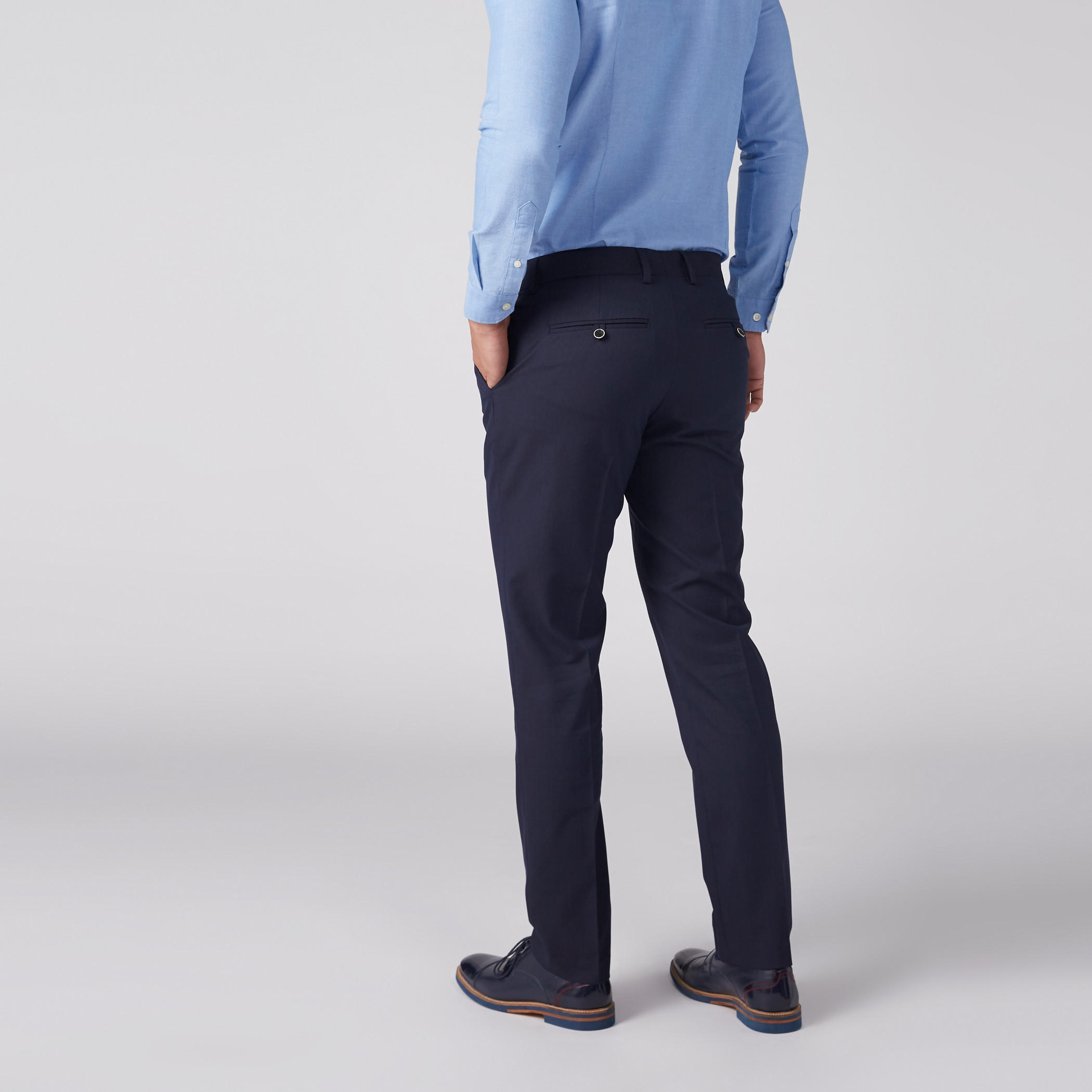 Textured Trousers with Pocket Detail and Button Closure-men-clothing-bottoms-trousersandchinos-trousers-image-2