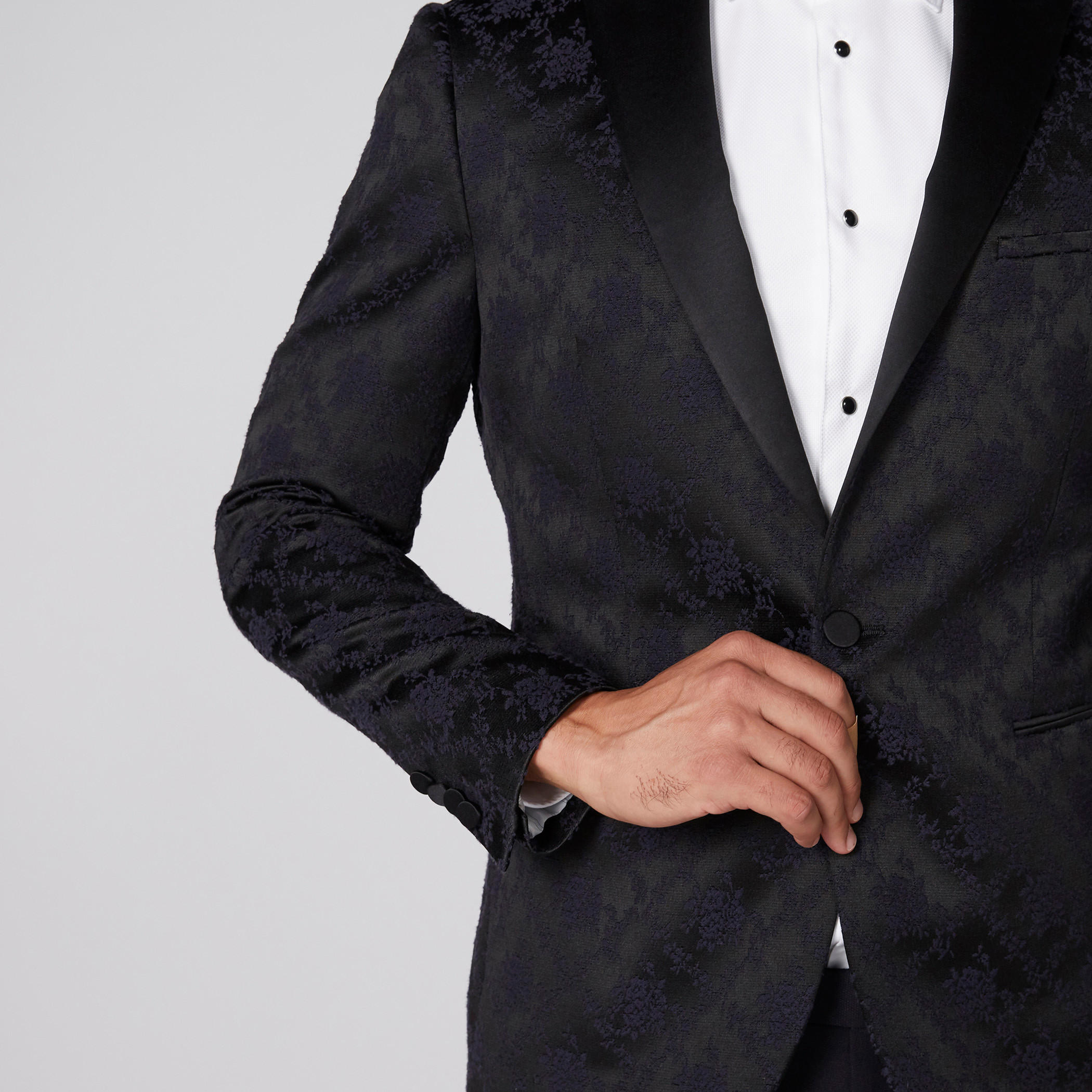 Notched Lapel Jacket with Long Sleeves and Button Closure-men-winterwear-jacketsandblazers-image-4