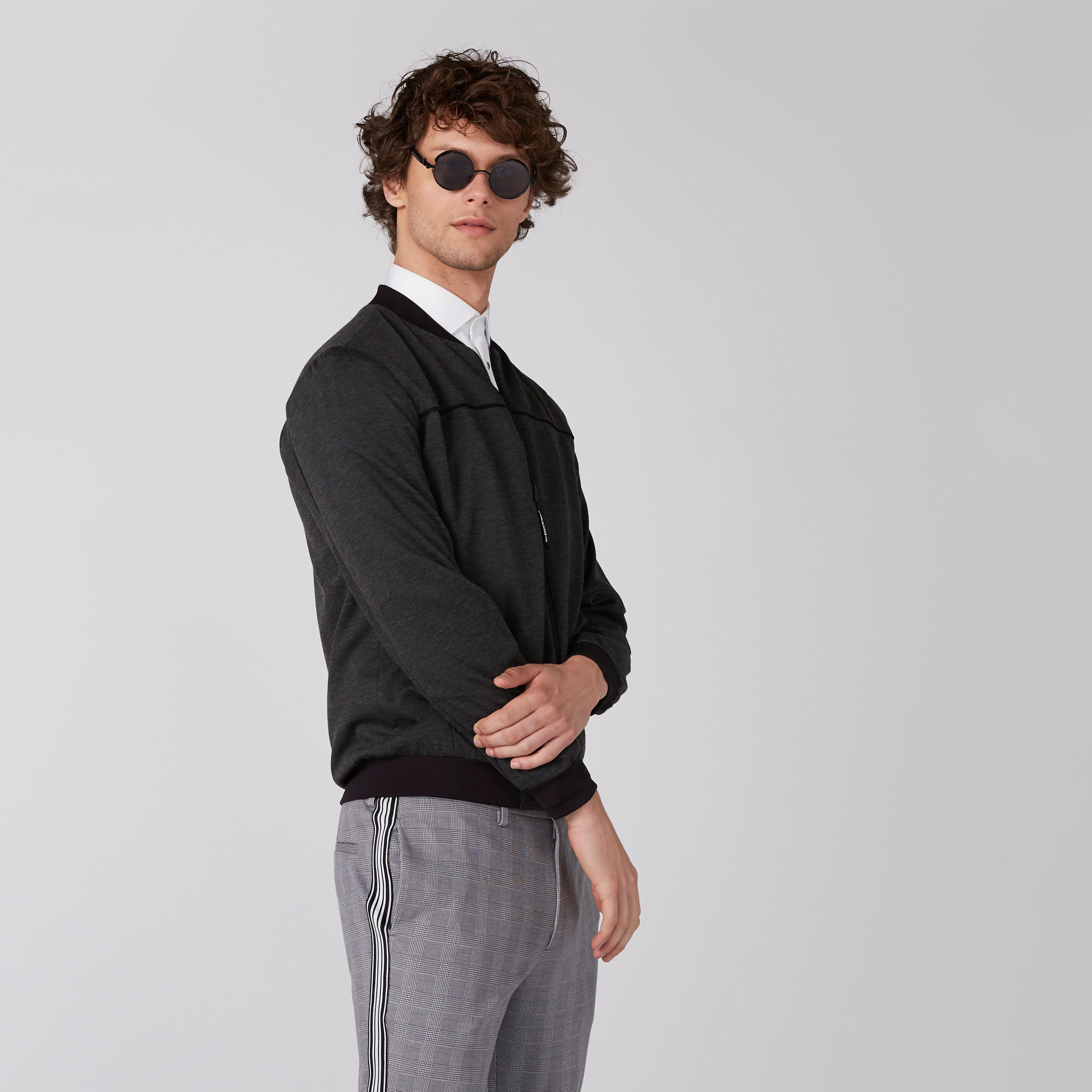 جاكيت بومبر بأكمام طويلة وجيب وسحّاب للإغلاق-men-clothing-jacketsandblazers-jackets-image-4