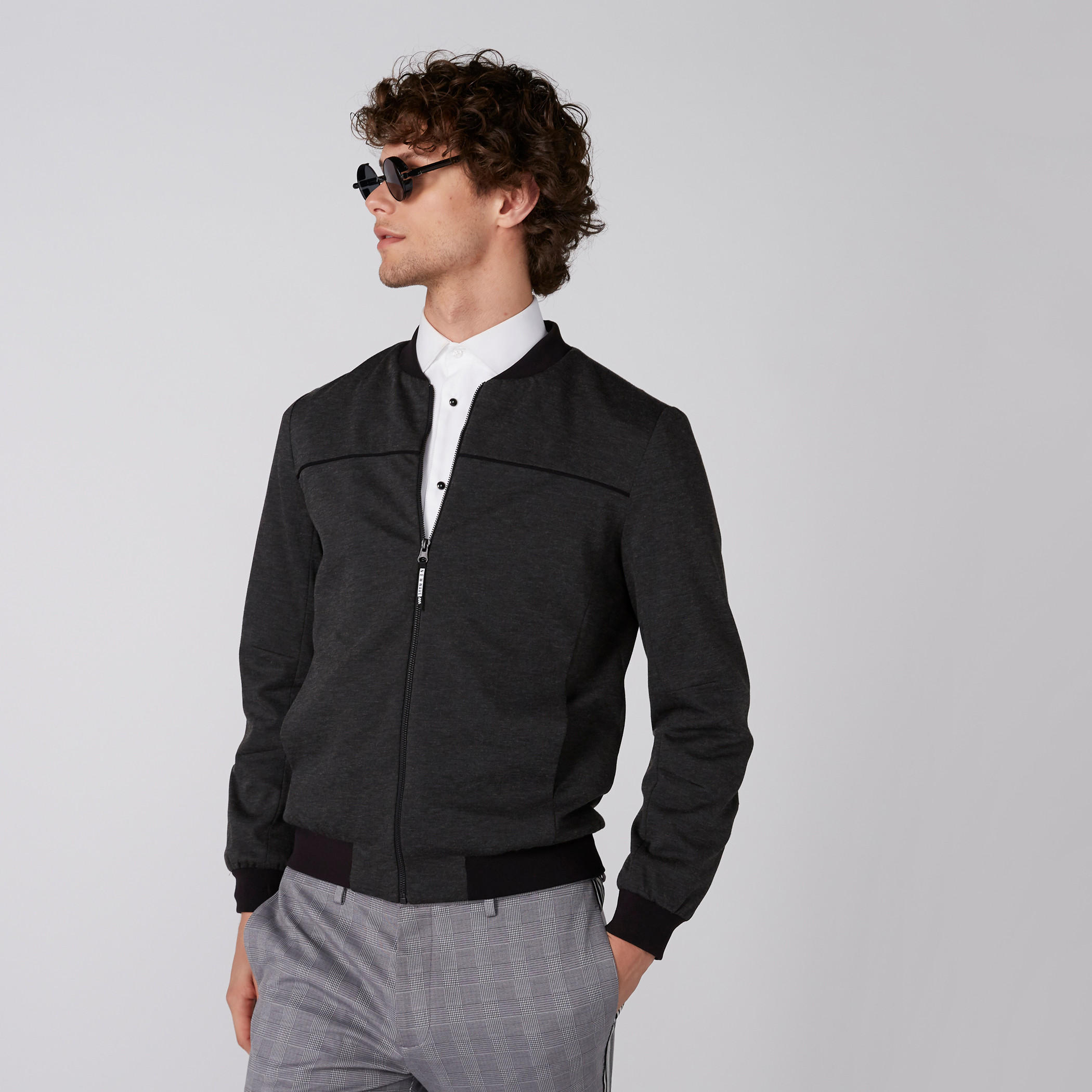 جاكيت بومبر بأكمام طويلة وجيب وسحّاب للإغلاق-men-clothing-jacketsandblazers-jackets-image-5