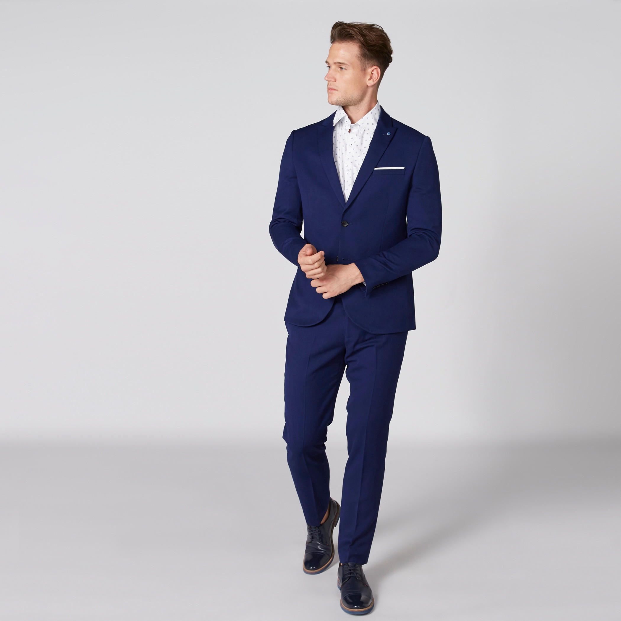 بنطال بارز الملمس بزر إغلاق وجيوب-men-clothing-bottoms-trousersandchinos-trousers-image-3