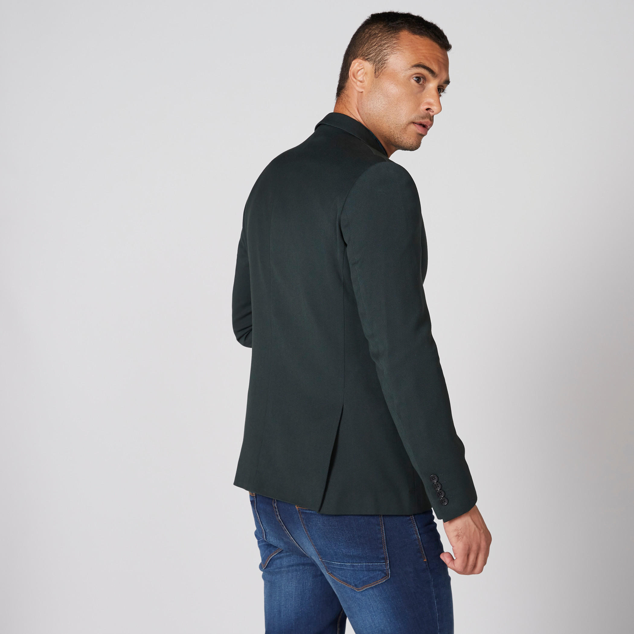 Notched Lapel Blazer with Button Closure and Pocket Detail-men-winterwear-jacketsandblazers-image-6