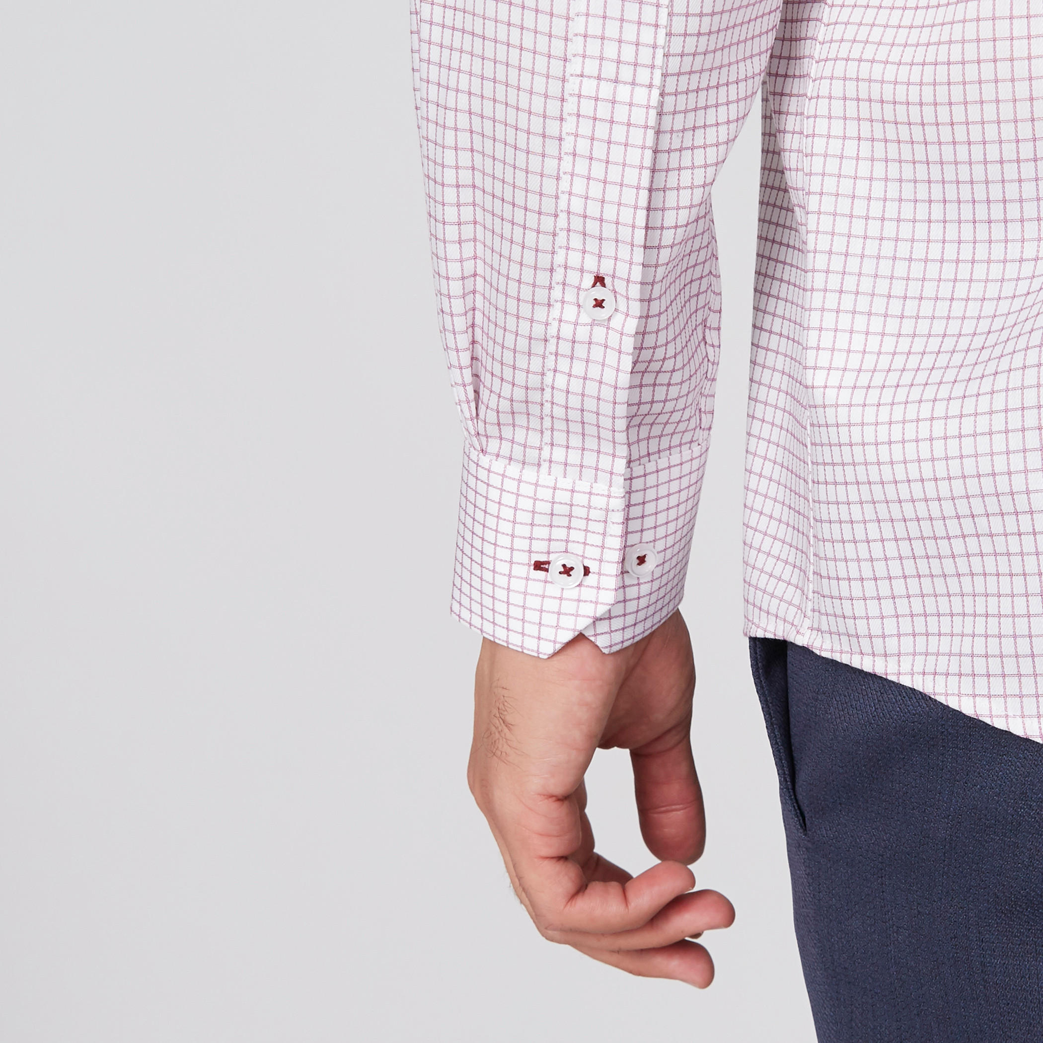 قميص كاروهات بأكمام طويلة وأزرار-men-clothing-shirts-image-4