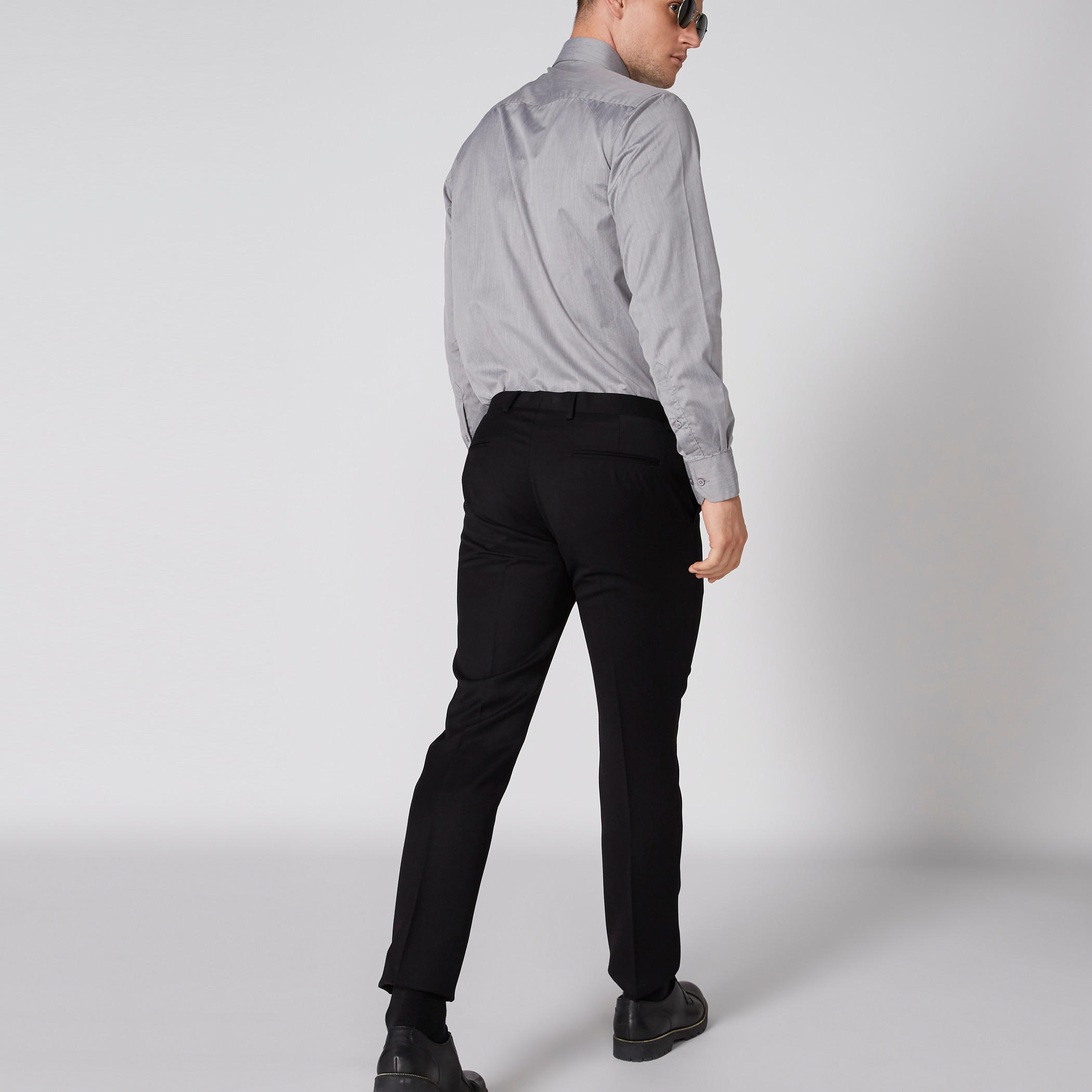 بنطال طويل بارز الملمس بزر إغلاق وجيوب-men-clothing-bottoms-trousersandchinos-trousers-image-2