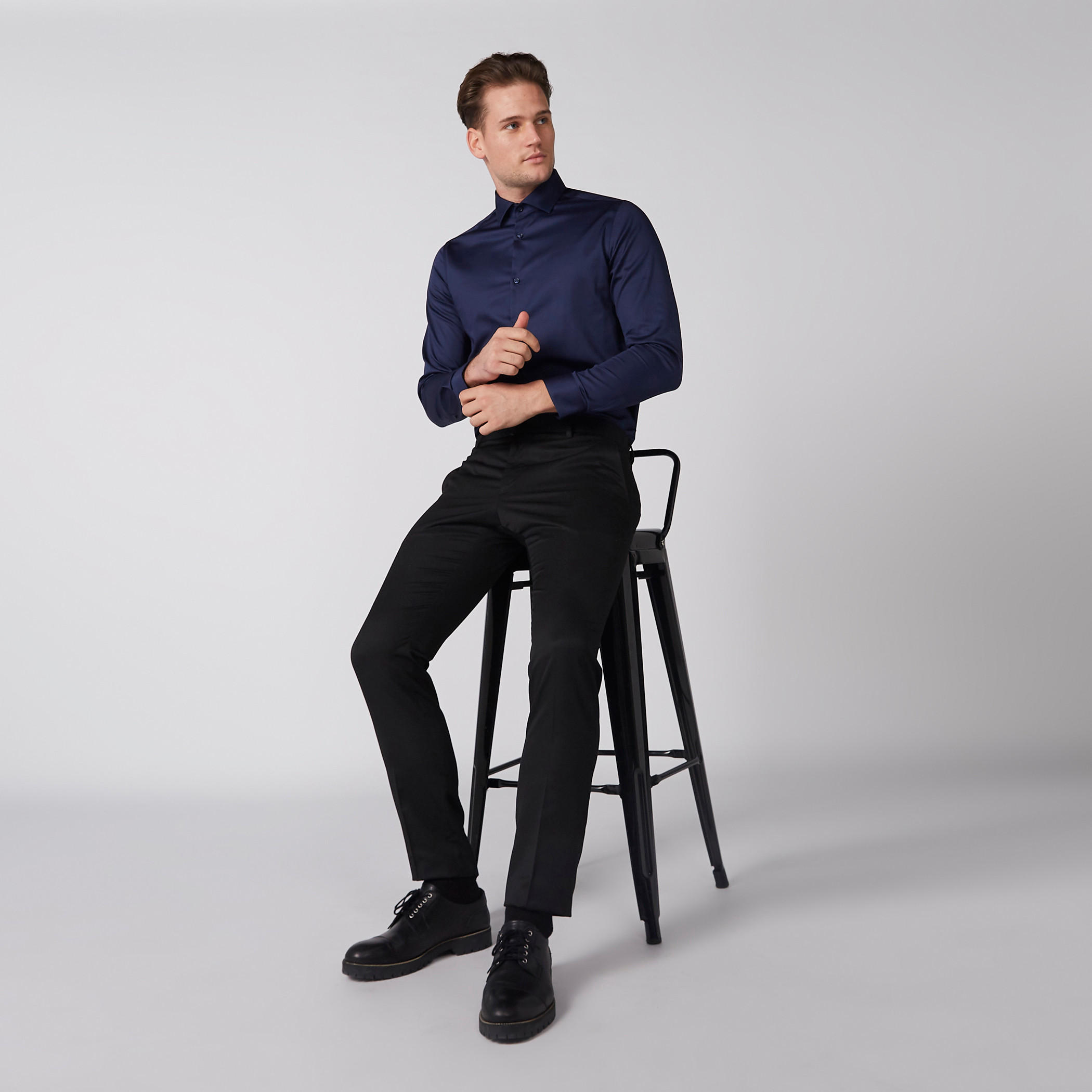 قميص بأكمام طويلة وأزرار-men-clothing-shirts-image-2