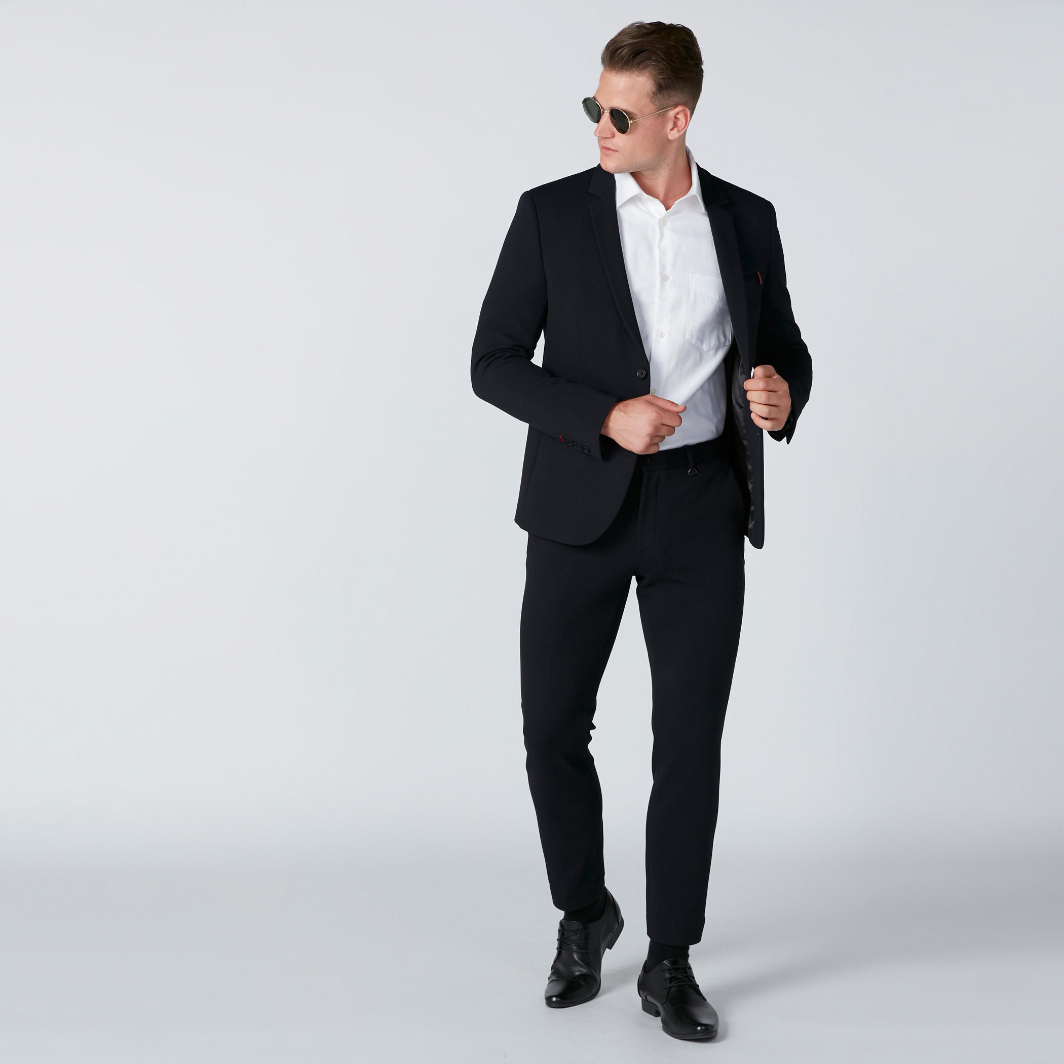 Textured Formal Pants with Pocket Detail-men-clothing-bottoms-trousersandchinos-trousers-image-3