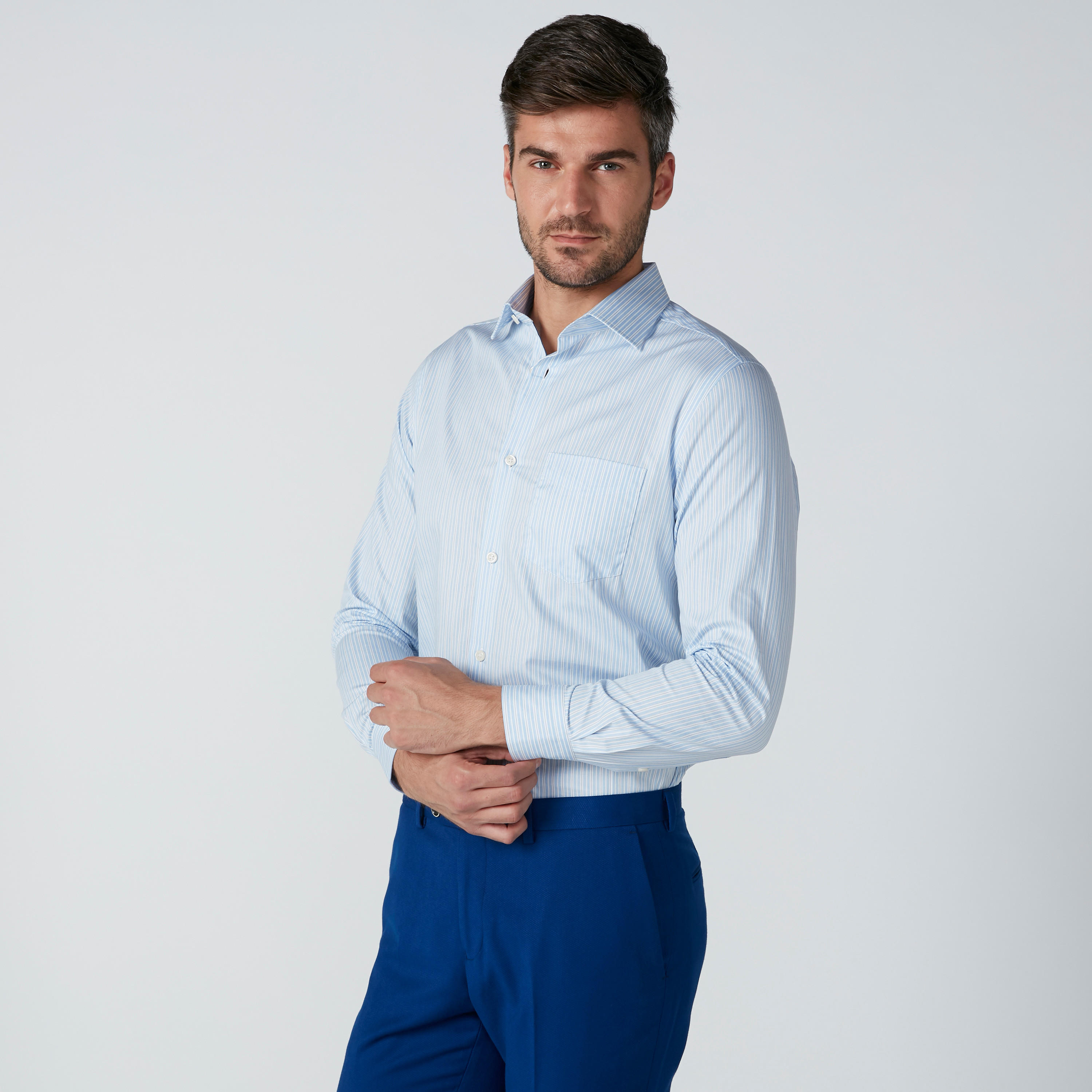 قميص مقلّم بأكمام طويلة وجيوب-men-clothing-shirts-image-2